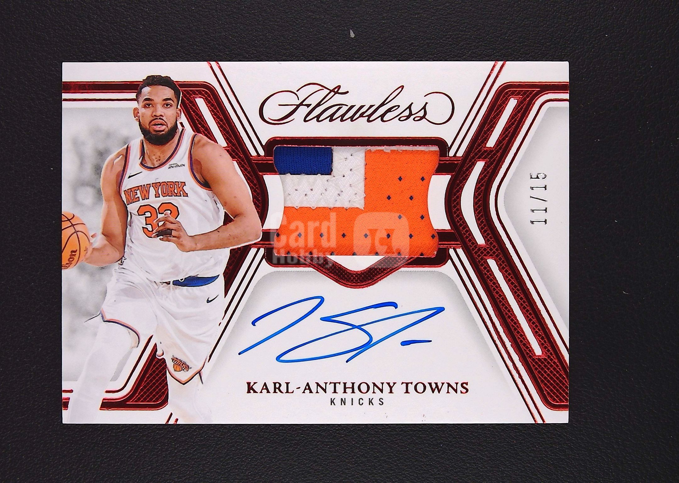 【古都代拍】 2024-25 Panini Flawless KARL-ANTHONY TOWNS 卡尔 安东尼 唐斯 尼克斯 手提 ...