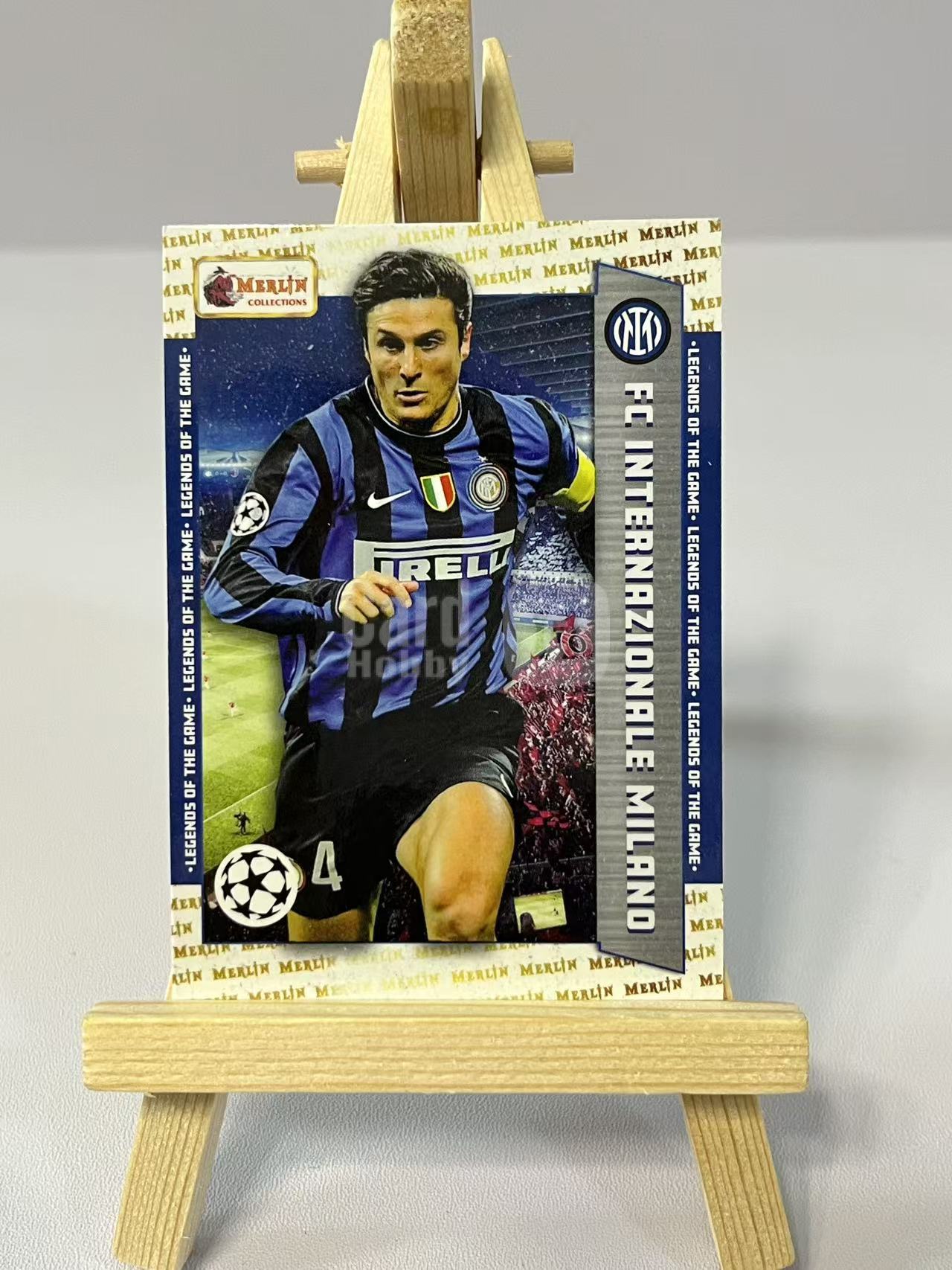 2023 Topps UEFA javier zanetti 萨内蒂 国际米兰 梅林 欧冠 实卡精美 卡品如图 LZ5