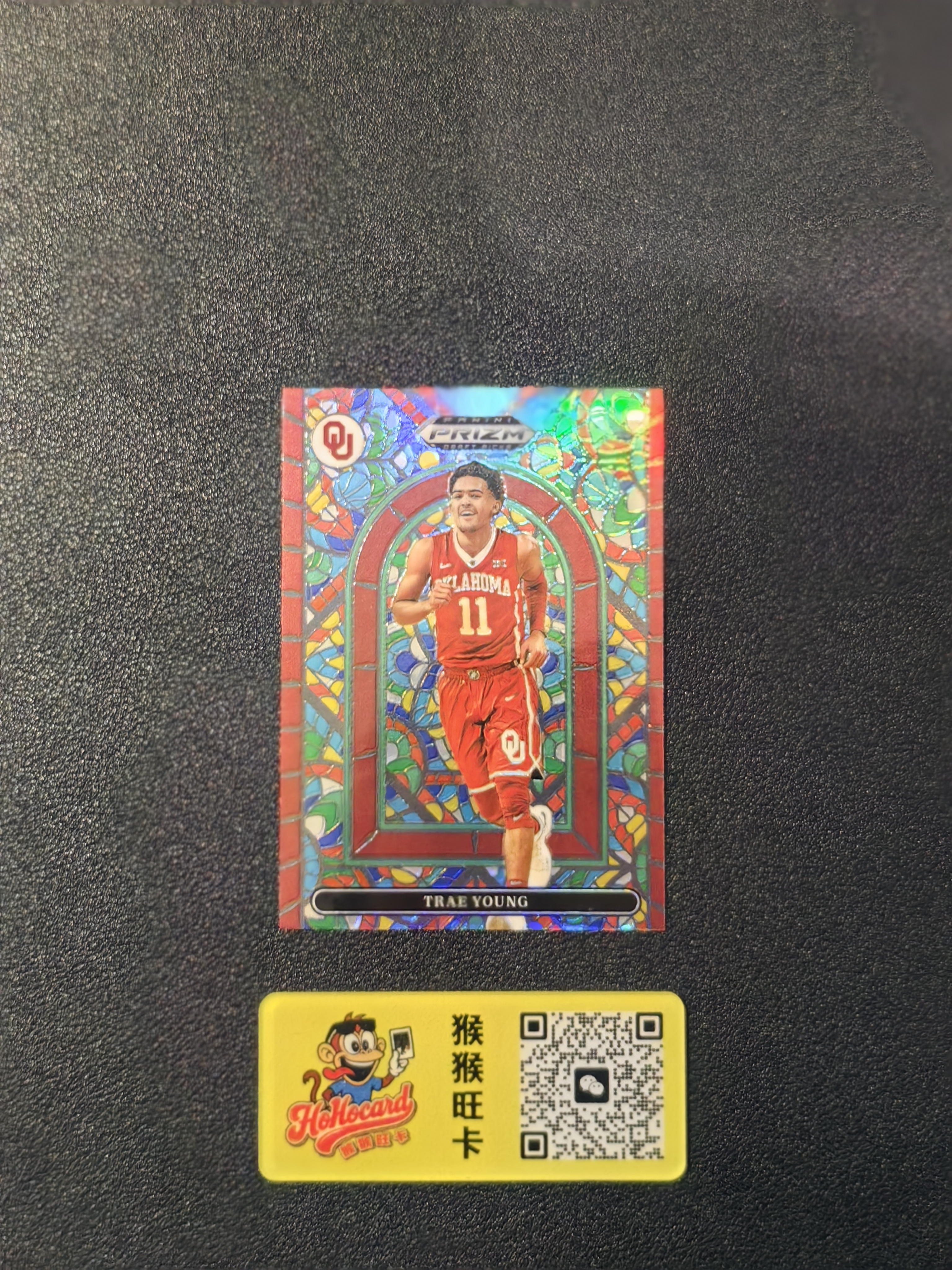 2022 Panini Prizm Draft Picks Trae Young 【猴猴旺卡】22赛季 俄克拉荷马大学 特雷·杨 大学系列 教堂 卡品如图 接代拍 23b【龙】
