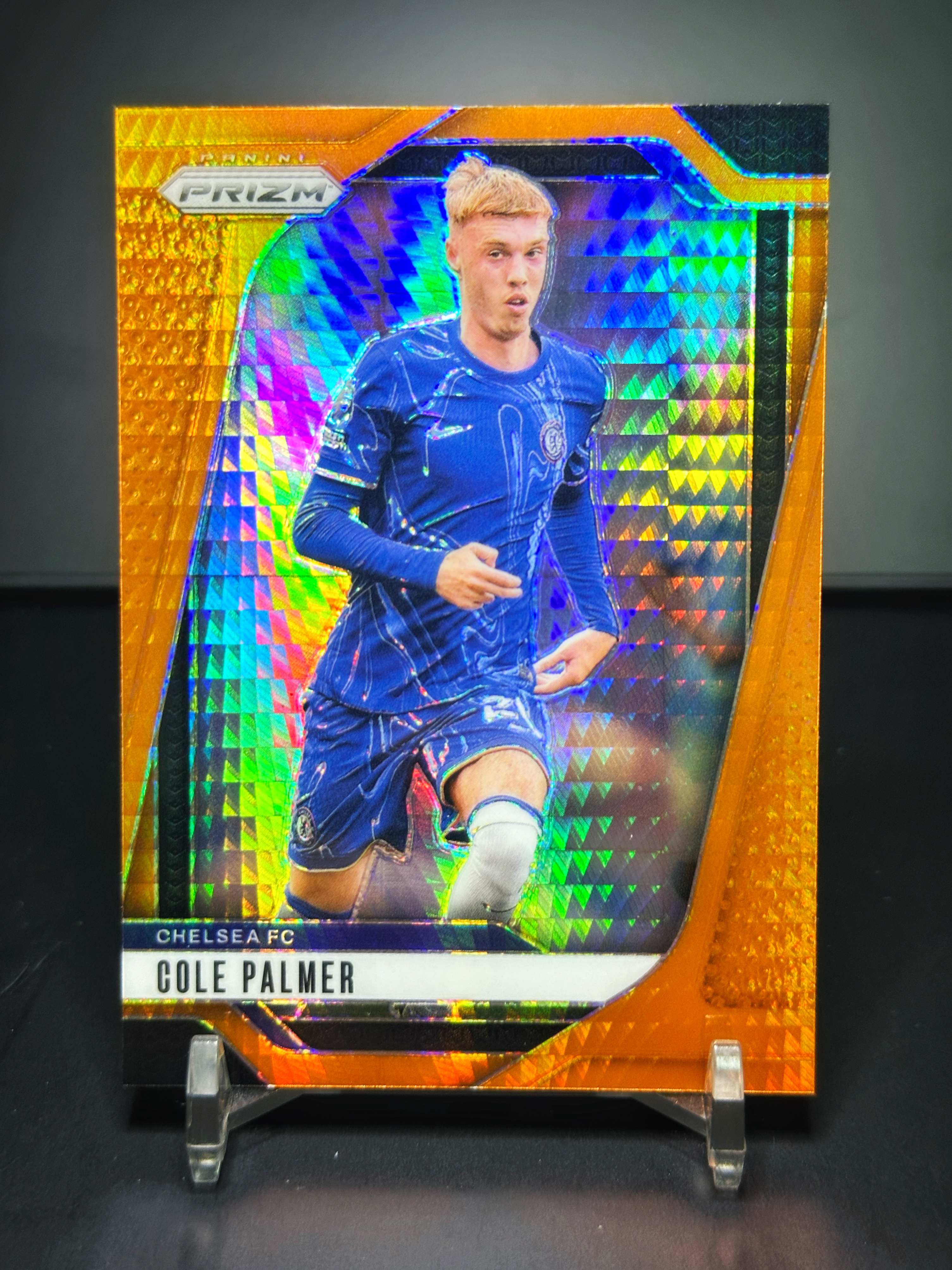 2024-25 Panini Prizm Cole Palmer 英超Prizm 科爾 帕爾默 切爾西 橙hyper折 卡品如圖 實卡超美 收藏必備