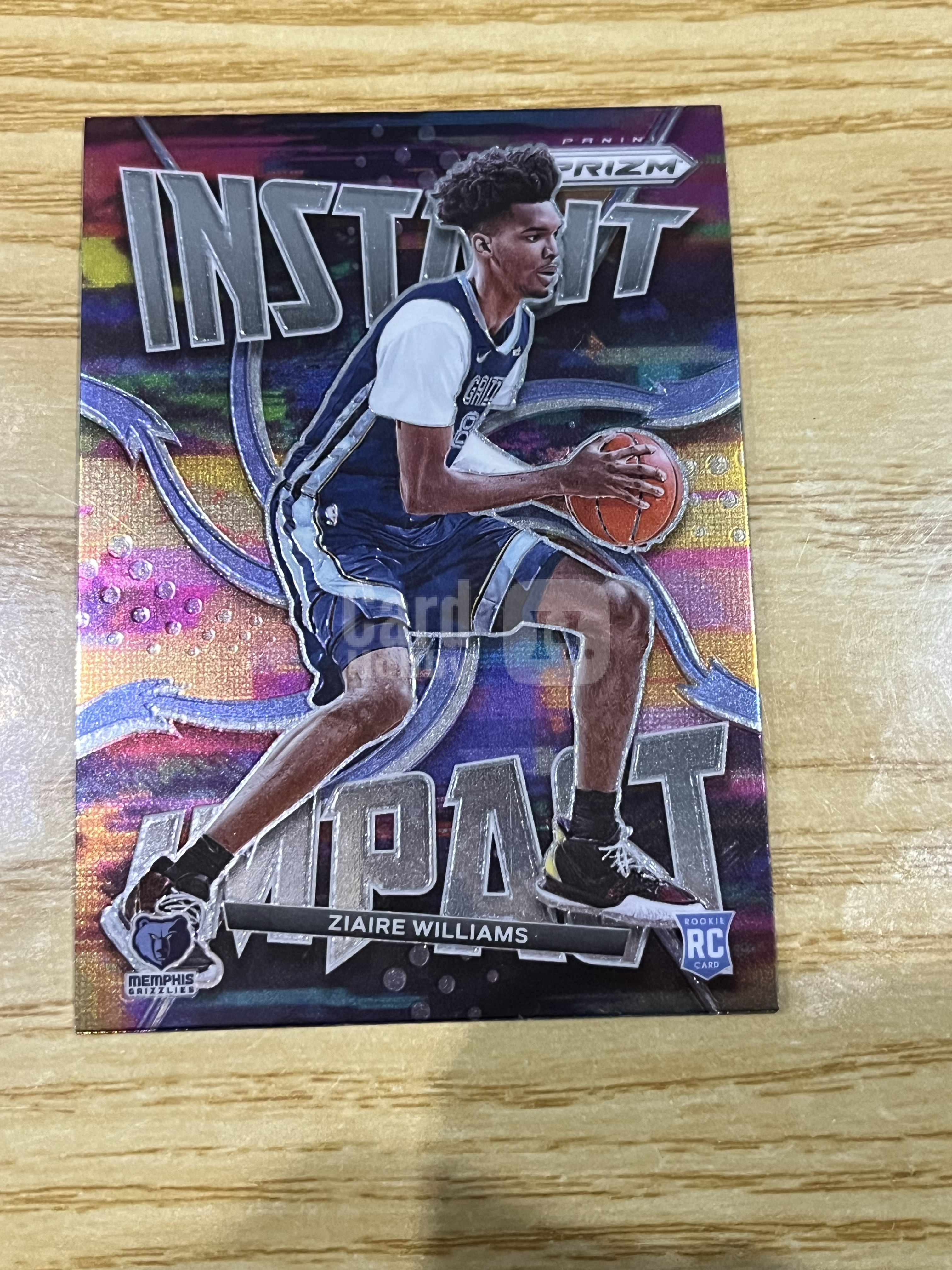 B3 2021-22 Panini Prizm Ziaire Williams RC PZ 威廉姆斯 灰熊 新秀 Instant Impact 即时影响力 特卡  不保卡品 收藏凑套 可以合并三天