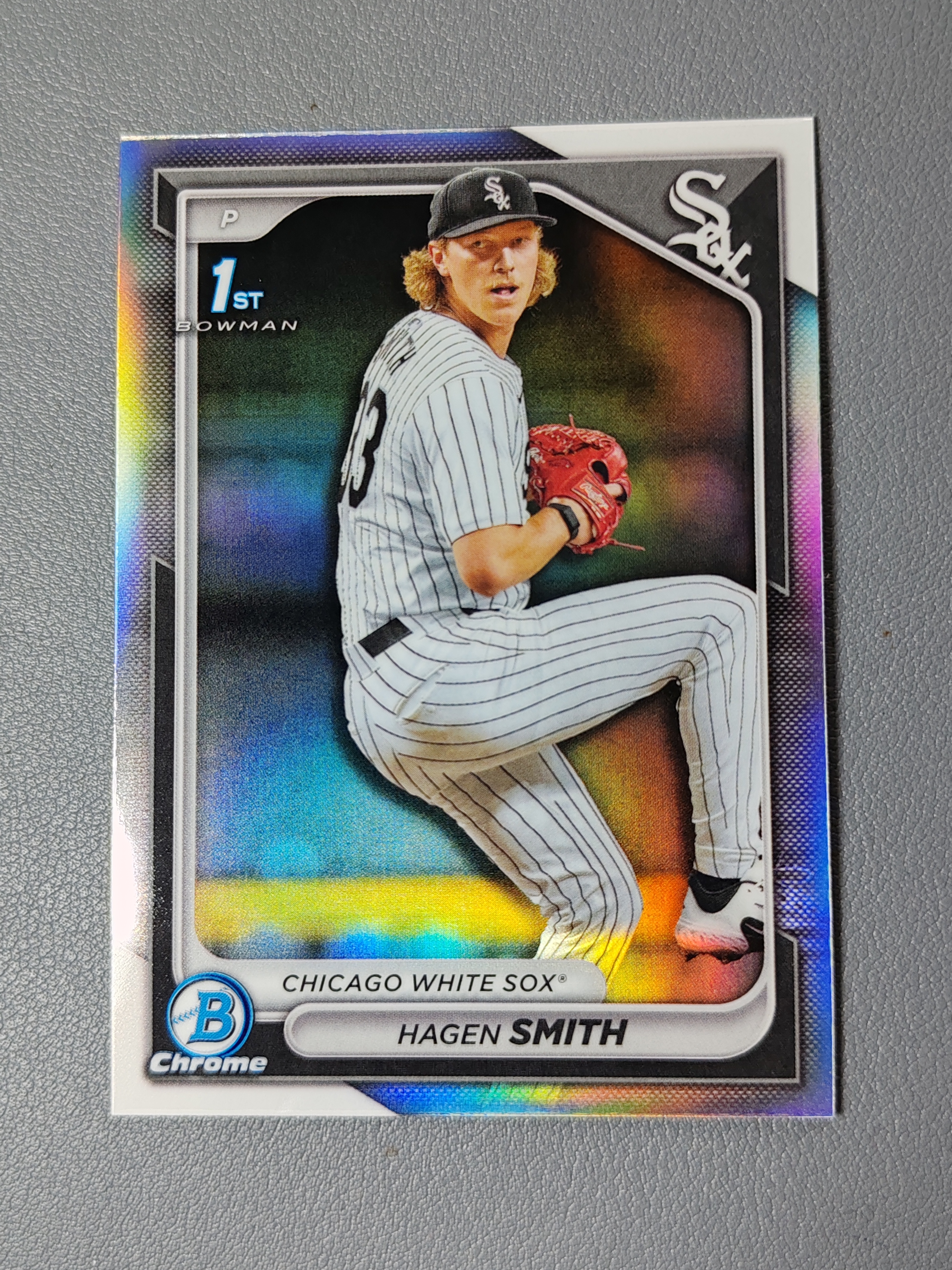 2024 Topps Bowman Hagen Smith RC 1st Chrome 银折!