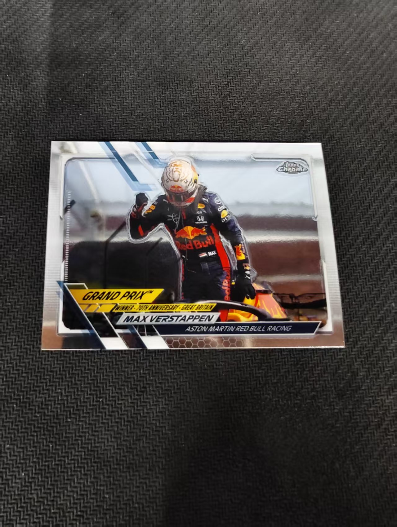 【可合并,不累计】2021 Topps Chrome Max Verstappen F1 维斯塔潘 红牛 划痕 边角瑕疵 #142