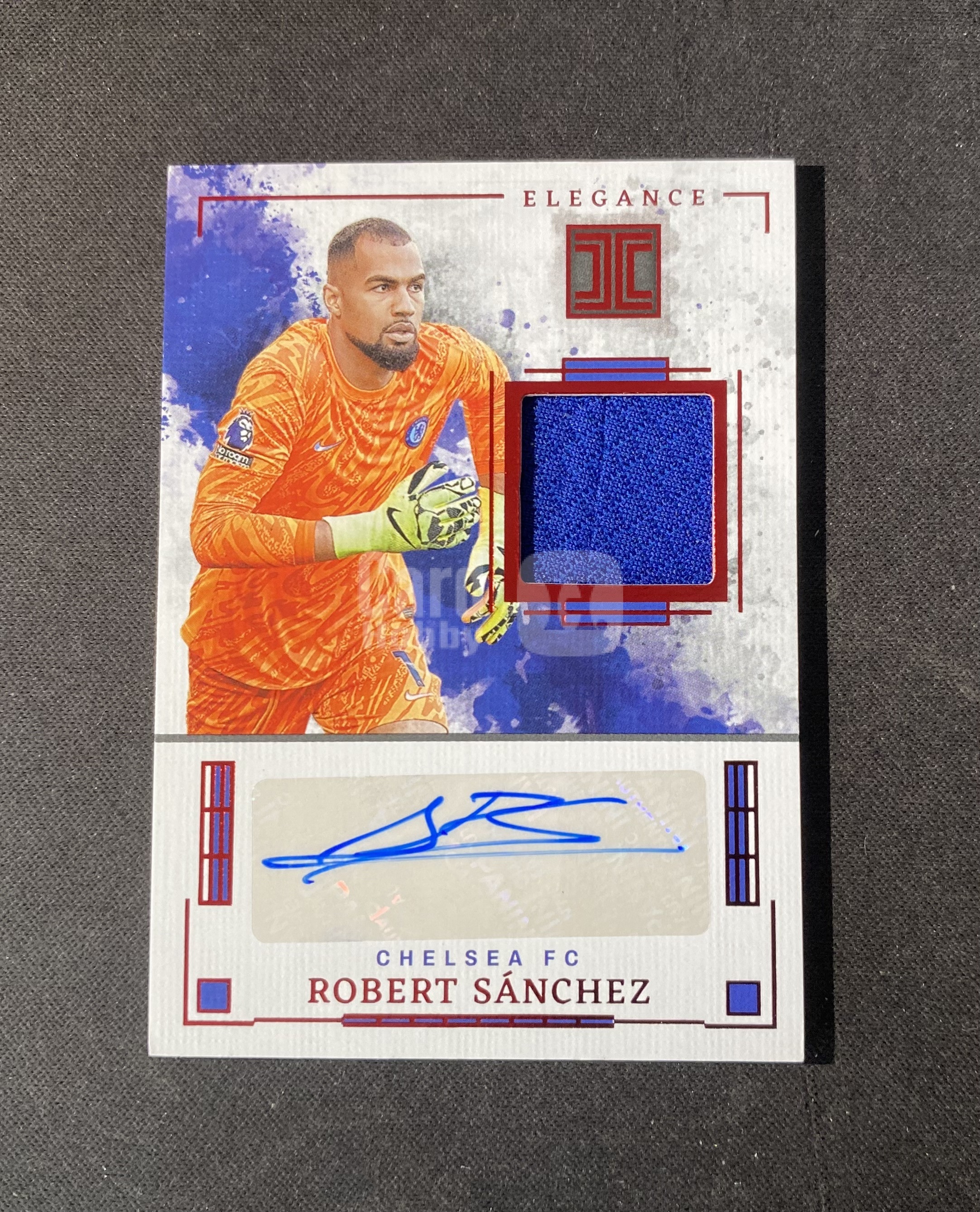 2024-25 Panini Impeccable Robert Sánchez 【来拆波卡】英超 小真金 切尔西 罗伯特 桑切斯 球衣 签字 红平行 10编 牛牛爸