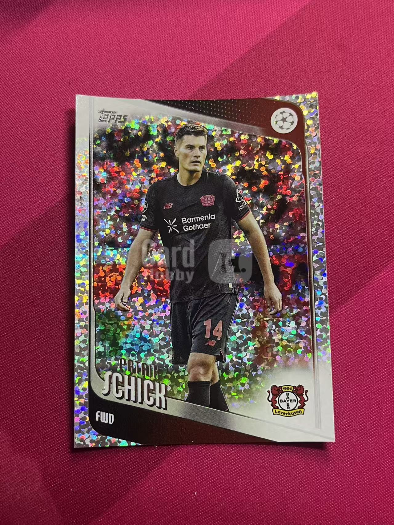 2026 Topps Topps Patrik Schick #153 勒沃库森 希克 ucc 折射 欧冠 CHROME Demon TC A223