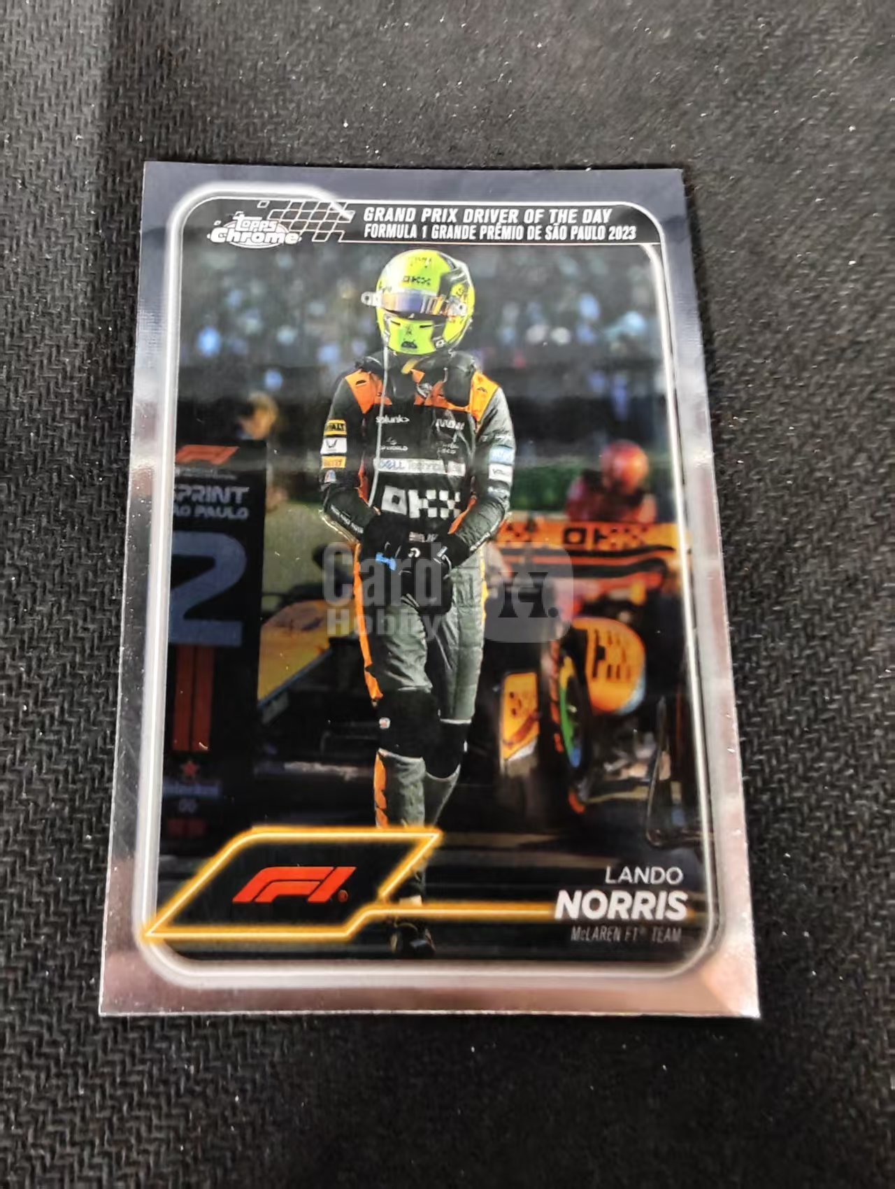 2024 Topps Chrome F1 Lando Norris 诺里斯 迈凯伦 划痕 边角瑕疵 #178