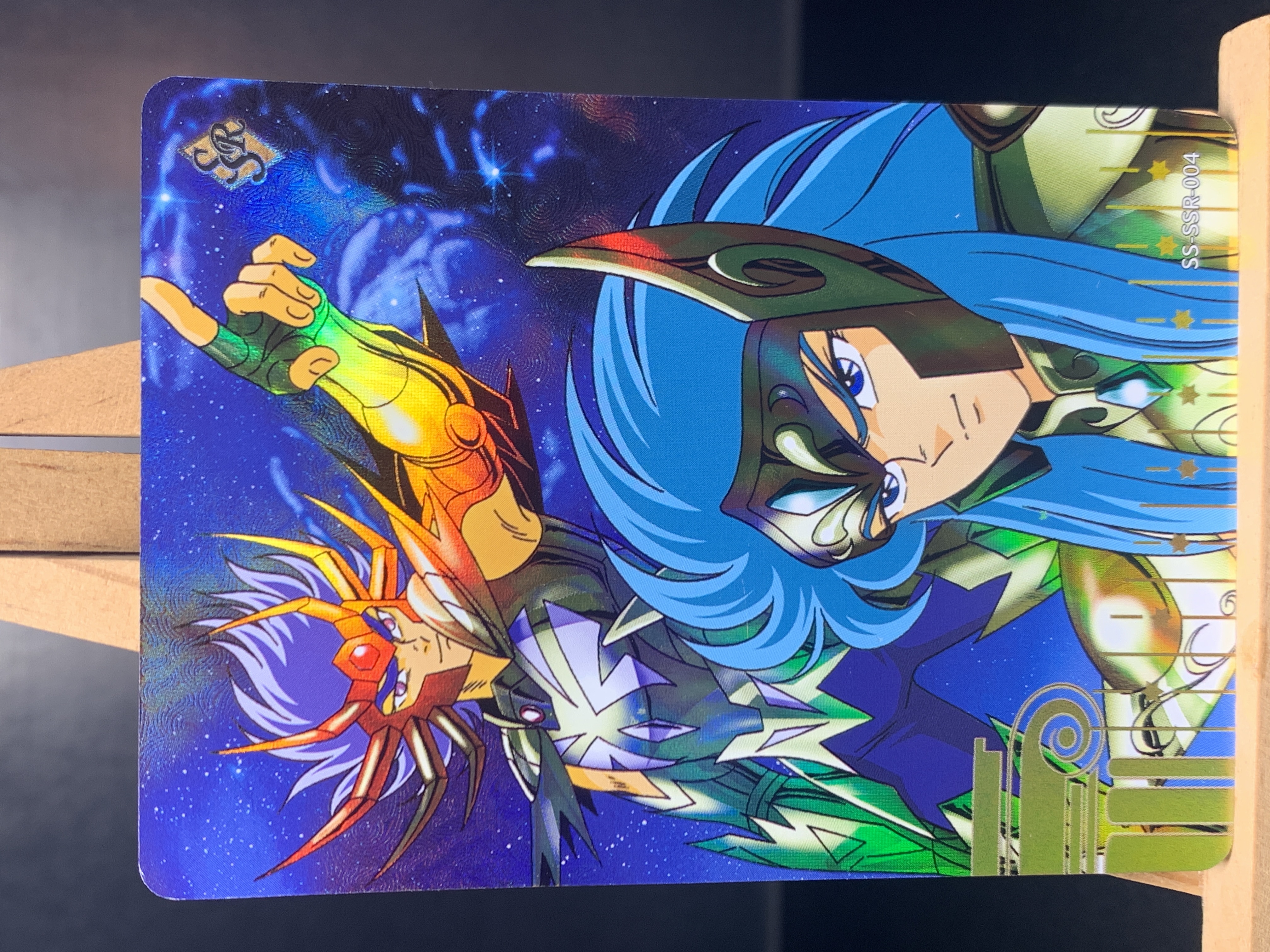 (A4) 2025 卡游 圣斗士星矢 SS-SSR-004 实卡好看 收藏凑套必备 卡品如图 !!!