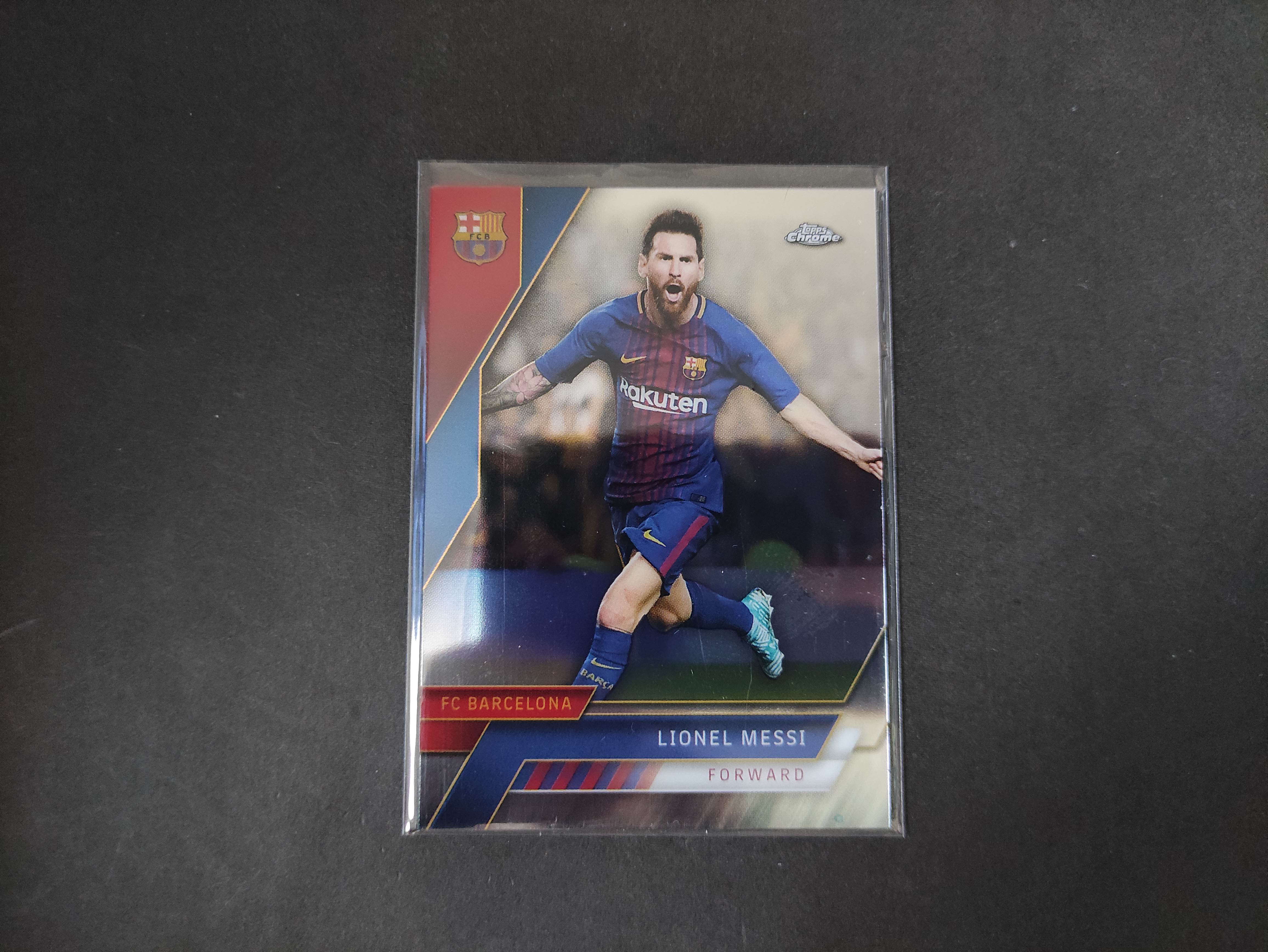 2023 Topps Chrome Lionel Messi 【进击卡社】巴萨队盒 巴塞罗那 巴萨 梅西 梅老板 梅球王 厚卡 实卡精美 专收必备