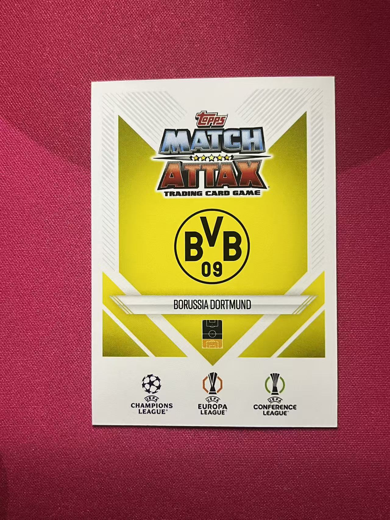 2024-25 Topps Match Attax Nico Schlotterbeck #403 印签 多特蒙德 尼科 施洛特贝克 游戏版 银折 D214