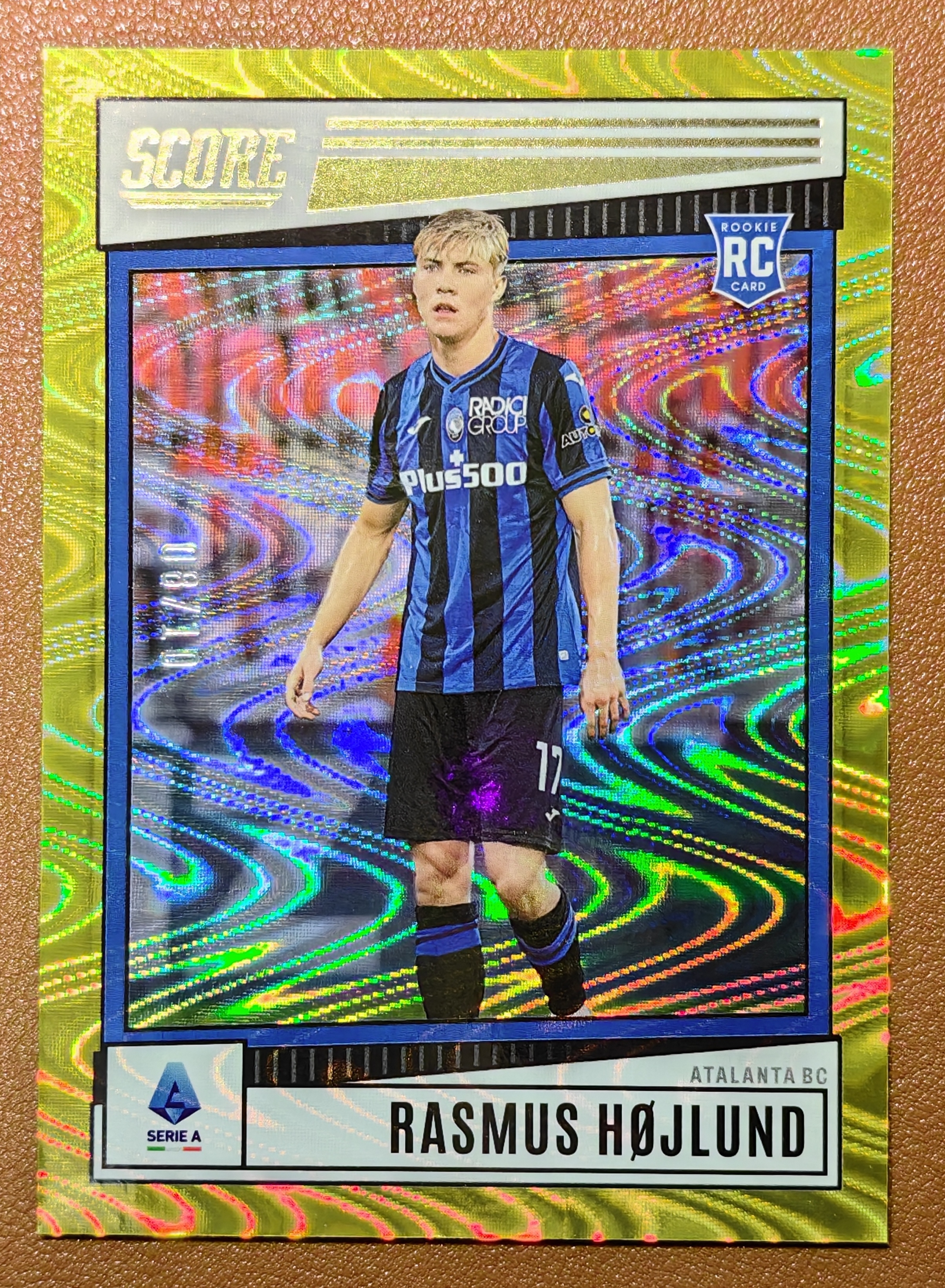 2022-23 Panini Score Serie A Rasmus Hojlund RC 霍伊伦德赫伊伦德08