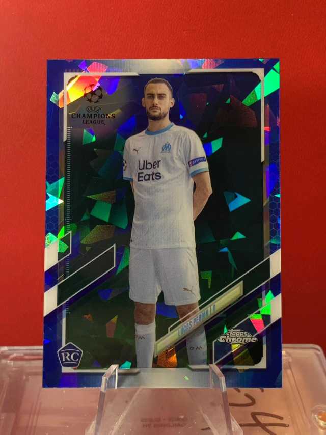 （老末精品代拍）2021 Topps Chrome Lucas Perrin RC 马赛 卢卡斯 佩兰  新秀 欧冠 蓝宝石 碎冰折 凑套必备 顺丰E35
