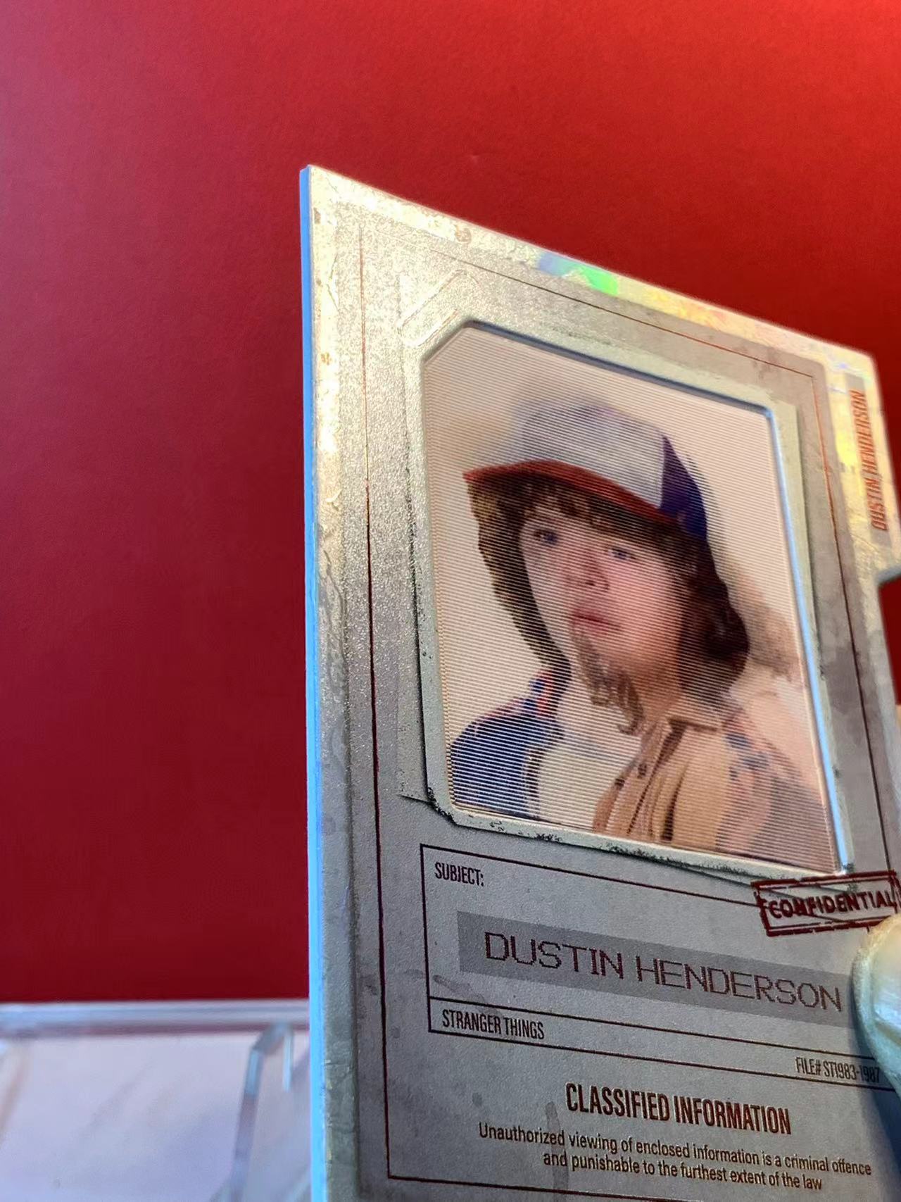 (詹叔代拍)2026 WUSTYLE Stranger Things 怪奇物语 Dustin Henderson 达斯汀 机密档案 四重变化版 i3
