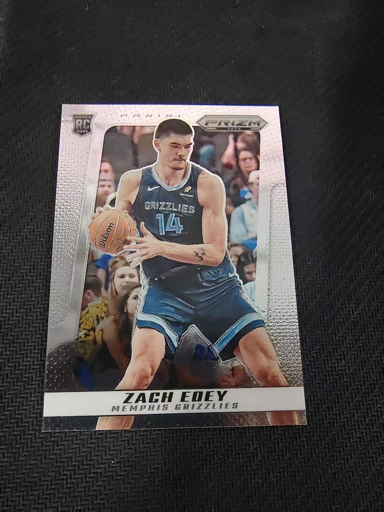 【可合并,不累计】2024-25 Panini Prizm Zach Edey PZ deca 复刻 扎克 埃迪 周志豪 灰熊 新秀 rc 划痕 边角瑕疵 #63