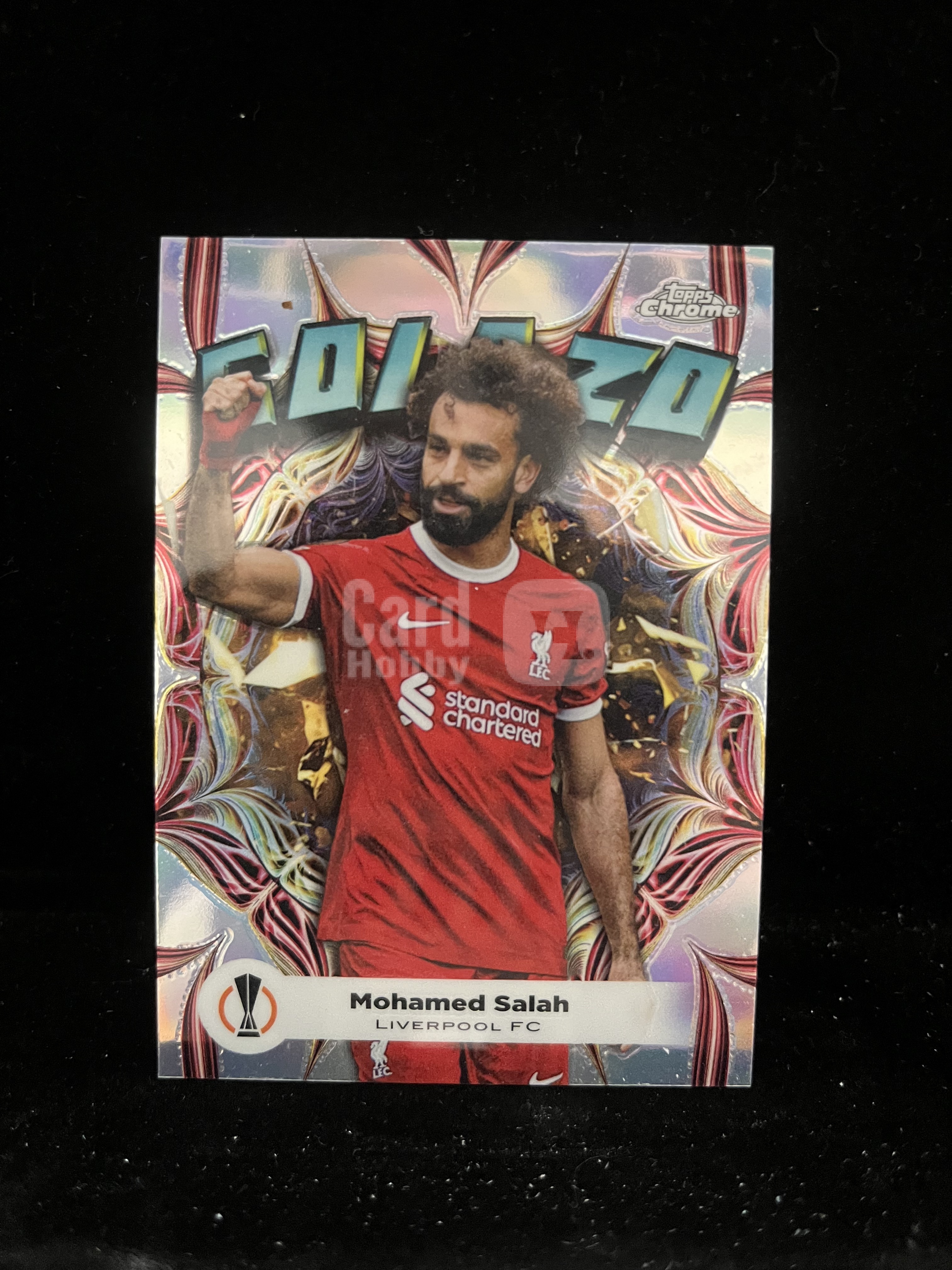 免费代拍 2024 Topps Chrome 欧联杯 萨拉赫 Mohamed Salah Golazo 折射 卡品如图#D491