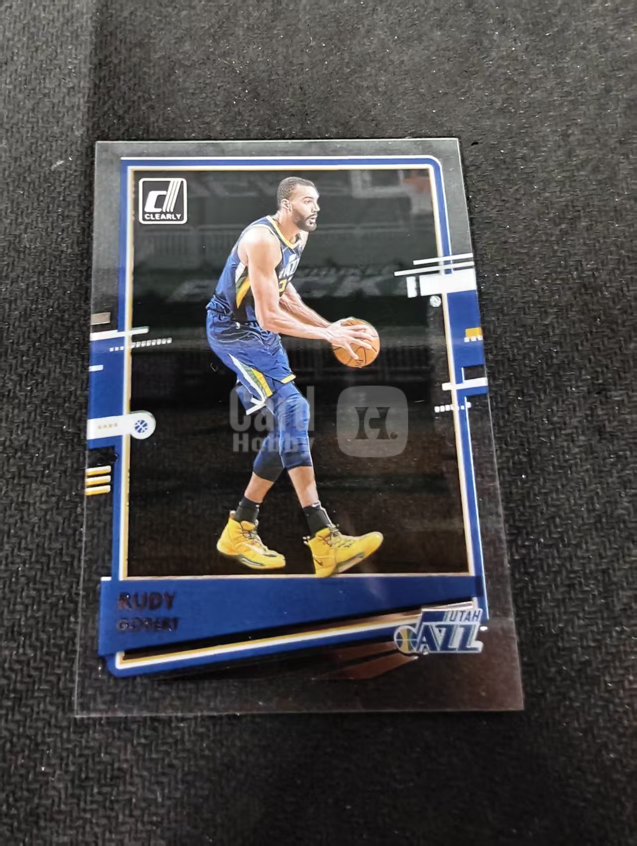 2020-21 Panini Clearly Donruss Rudy Gobert 鲁迪 戈贝尔 爵士 杜蕾斯 胶片 划痕 边角瑕疵 #44
