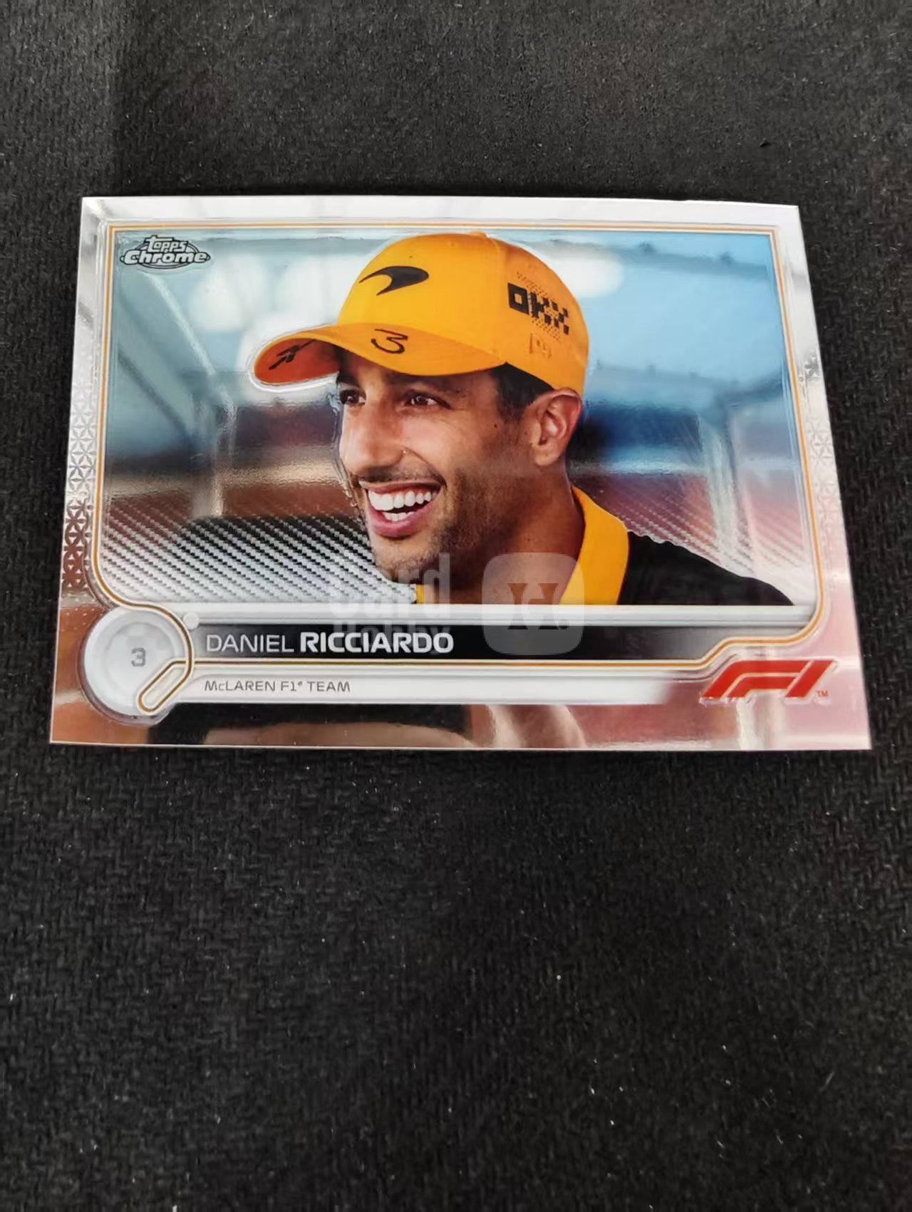 2022 Topps Chrome F1 Daniel Ricciardo 丹尼尔 里卡多 迈凯伦车队 划痕 边角瑕疵 #38