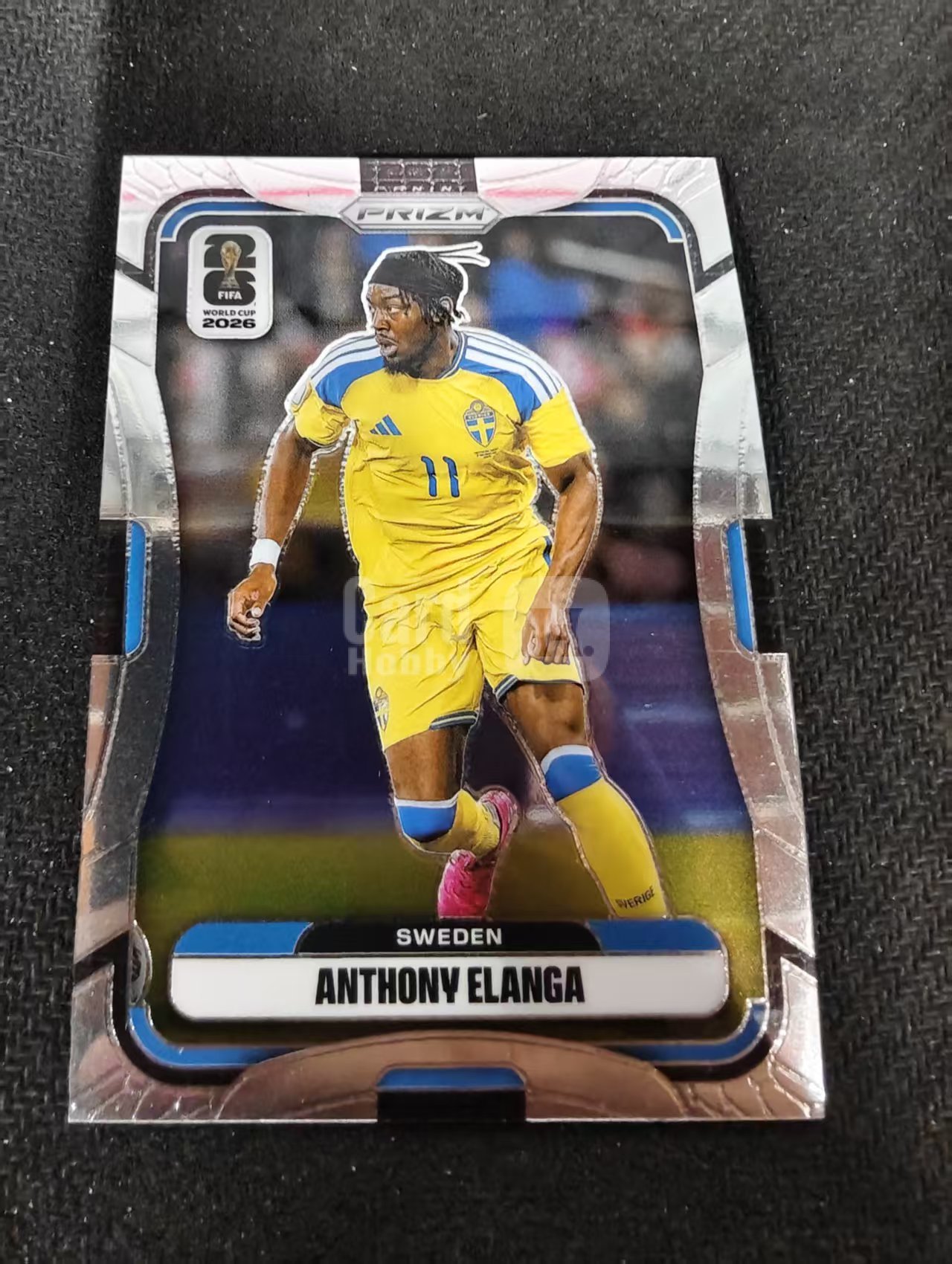 2026 Panini World Cup Prizm Anthony Elanga 世界杯PZ 瑞典 安东尼 埃兰加 PZ世界杯 划痕 边角瑕疵#499