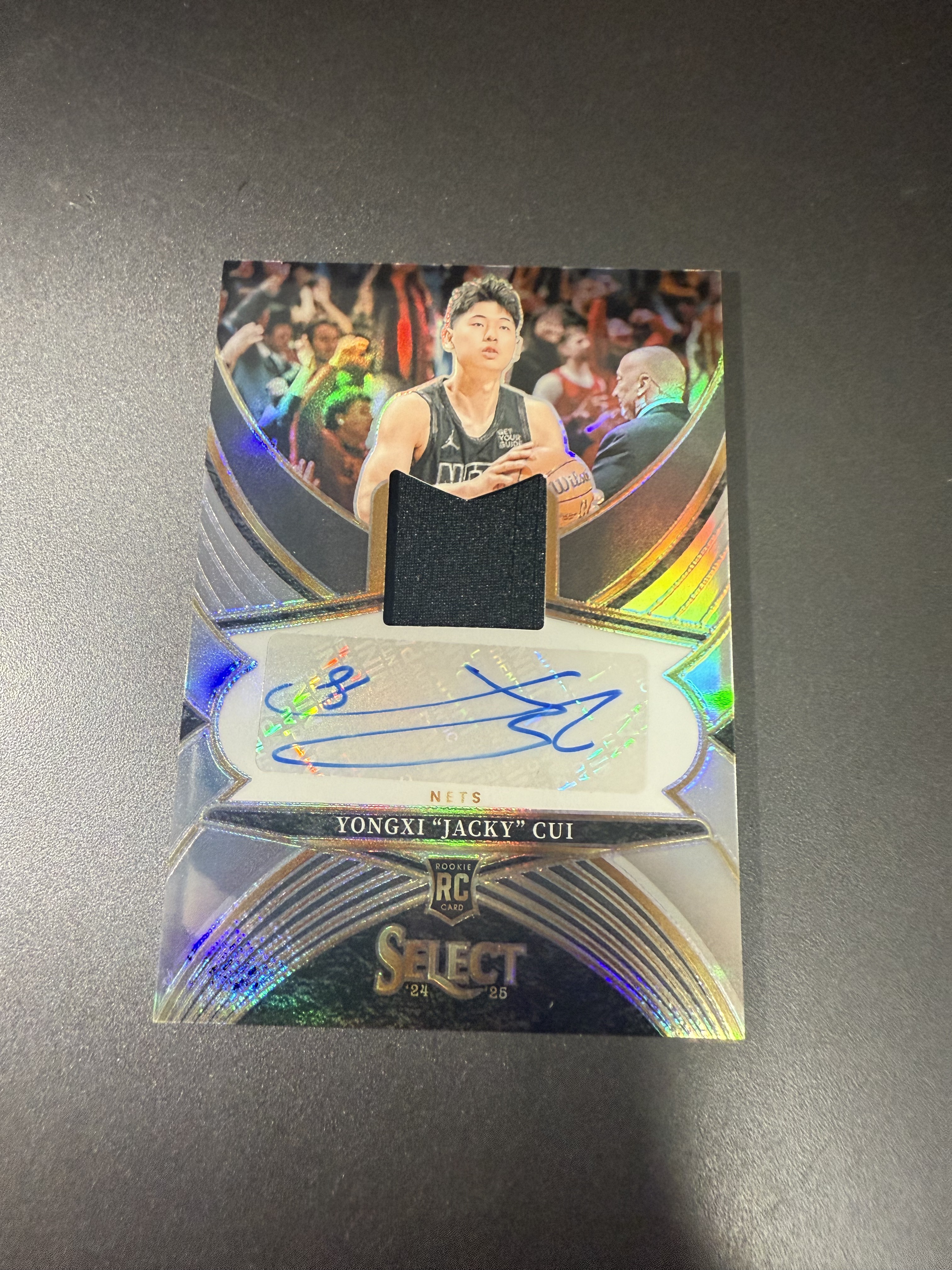 2024-25 Panini Select 崔永熙 RC 新秀 签字 球衣 RPA 149编 中国骄傲 件
