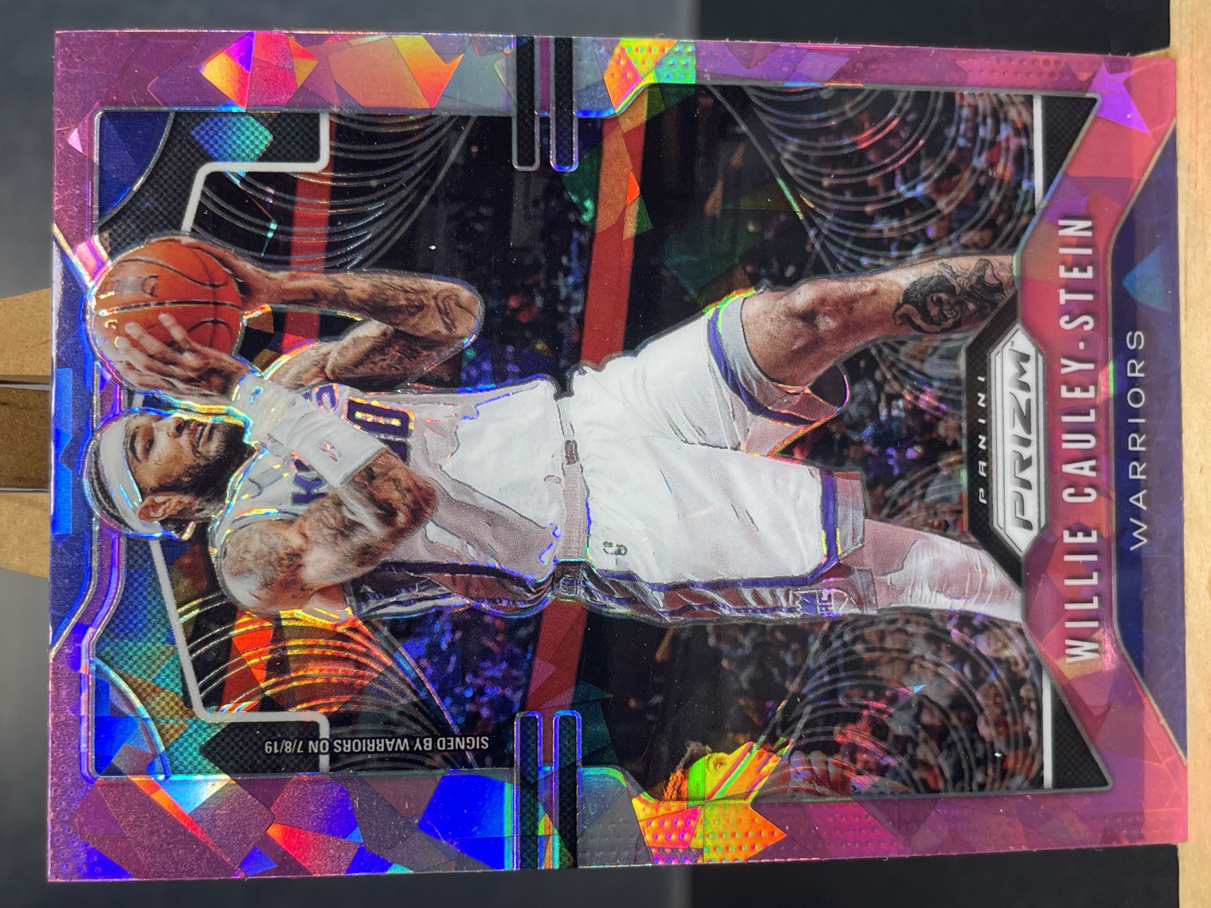 (A3) 2019-20 PANINI PRIZM 粉碎冰 威利 考利 斯坦 勇士 近期大热球星 收藏凑套必备 卡品如图 !!!