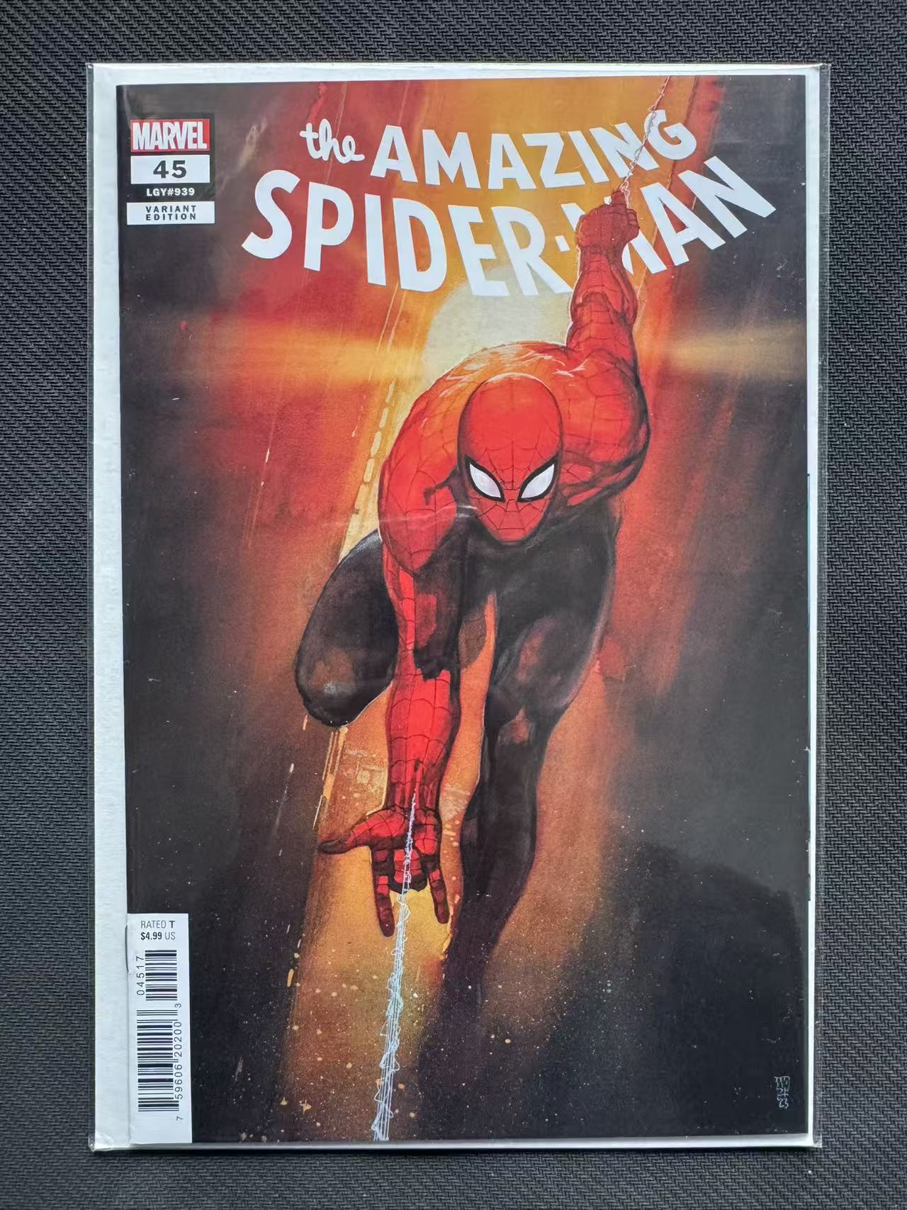 2025 Marvel 美漫 期刊杂志 蜘蛛侠 比例刊 1:25 官方漫画 美漫期刊 杂志书刊 变体、贸易、小标 带膜带背板