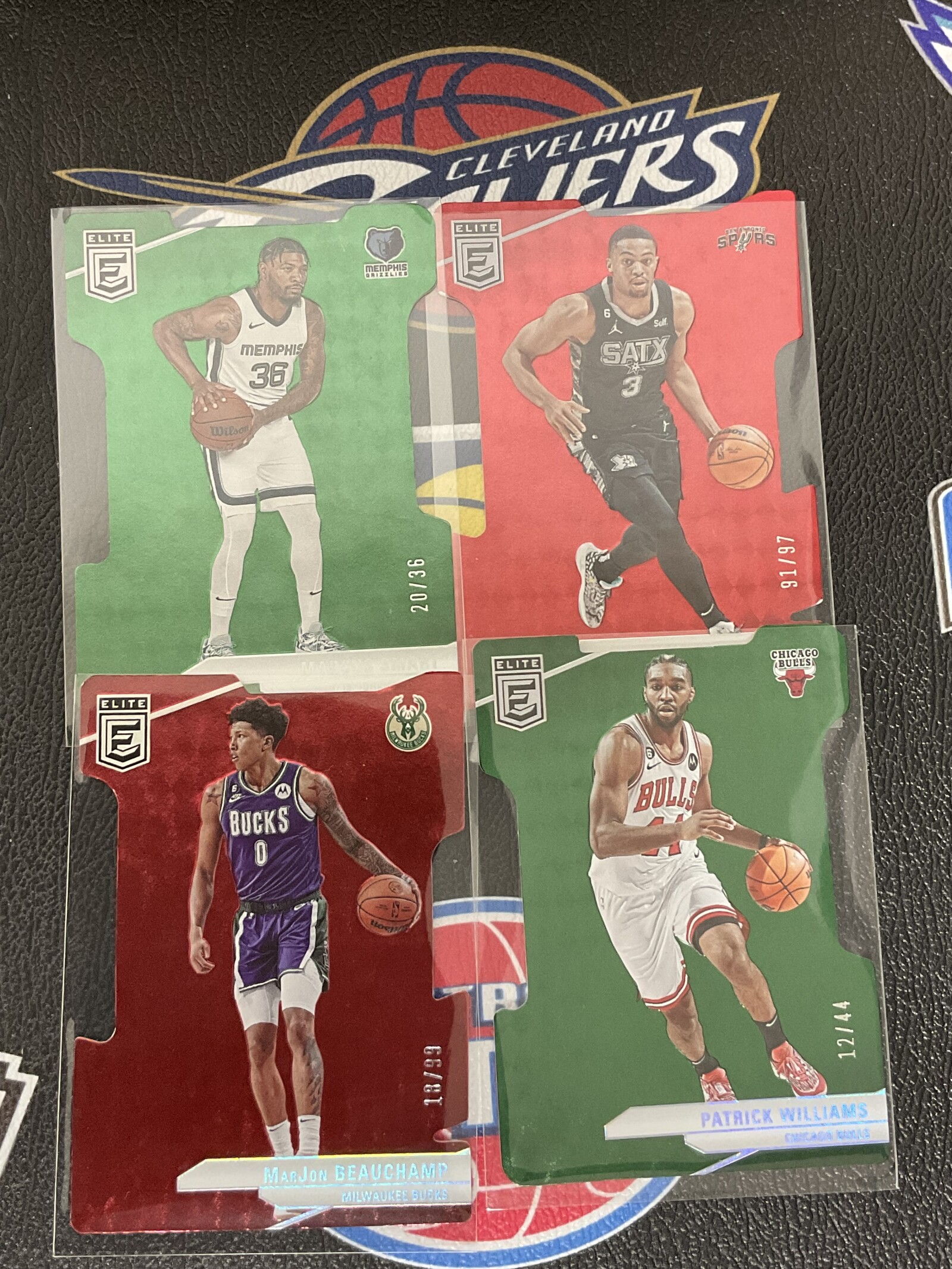 【大树营免费代卖】比彻姆 KJ 斯玛特 帕维 异形 精英 带编 4张 编号如图 全明星水平 收藏必备 卡品如图 瑕疵如图 #绒11.15