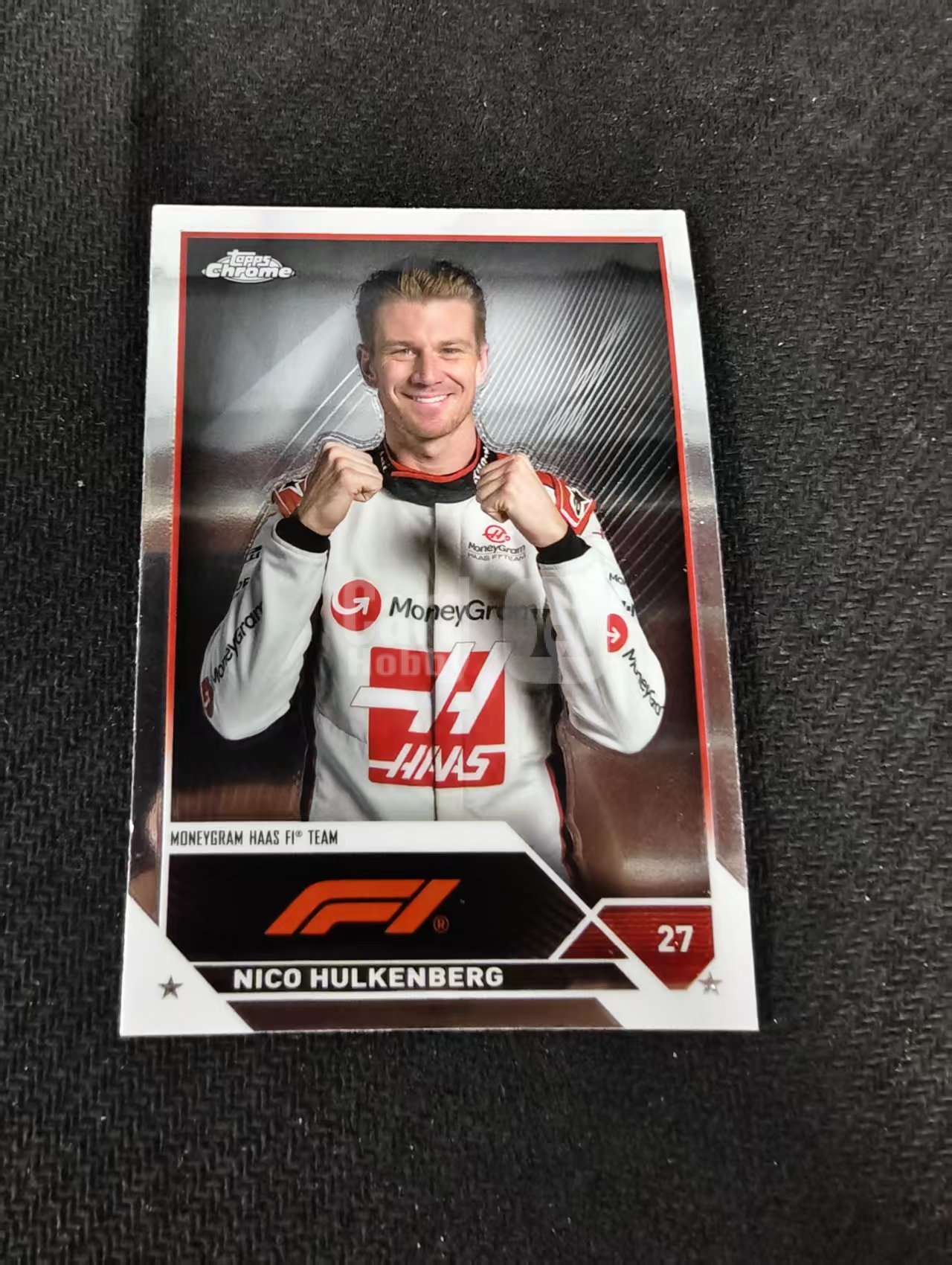 2023 Topps Chrome NICO HULKENBERG 霍肯博格 哈斯 F1 划痕 边角瑕疵 #46