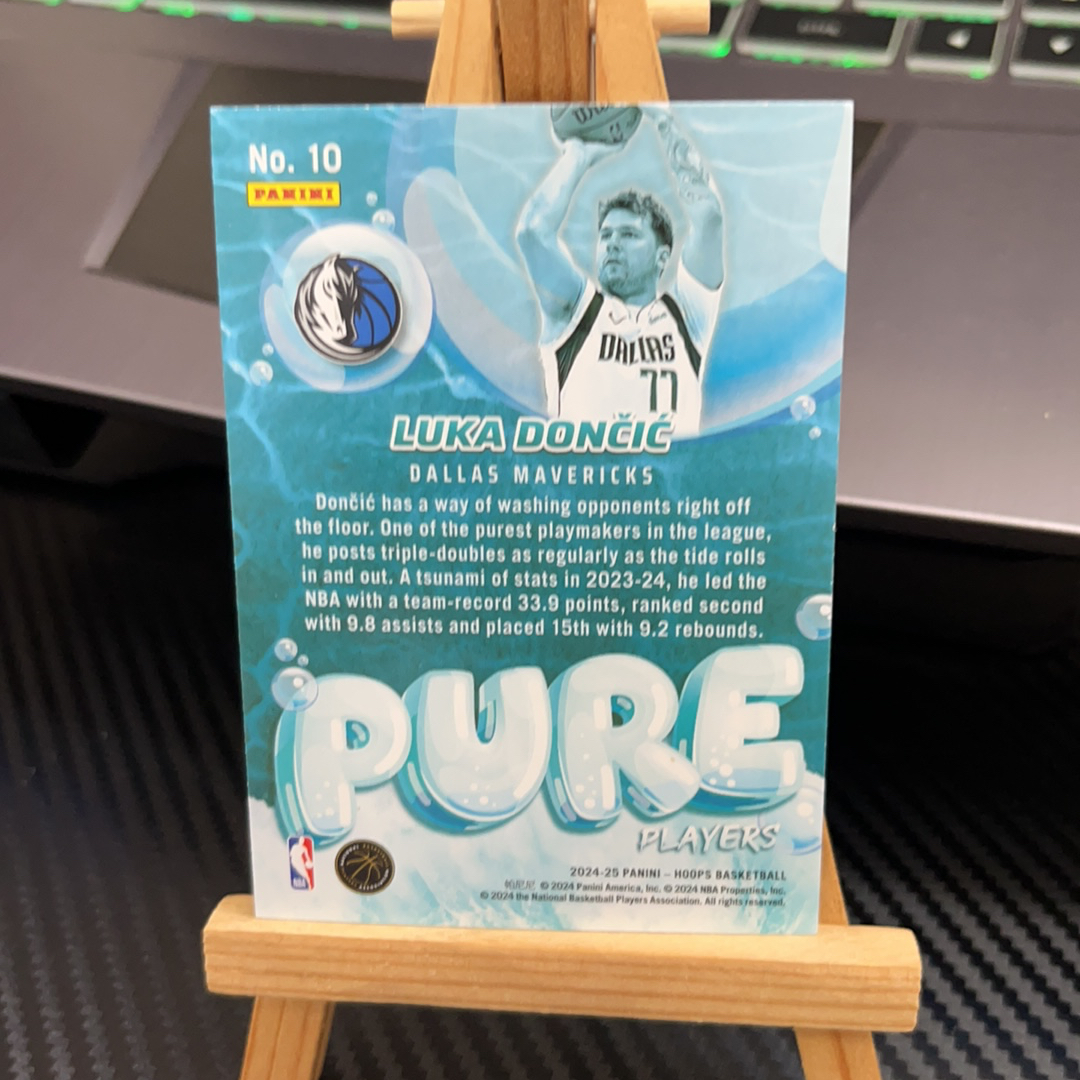 2024-25 Panini NBA Hoops Luka Doncic 卢卡 东契奇 独行侠 hoops系列 特卡 卡品如图 凑图必备 值得收藏!免费代卖!