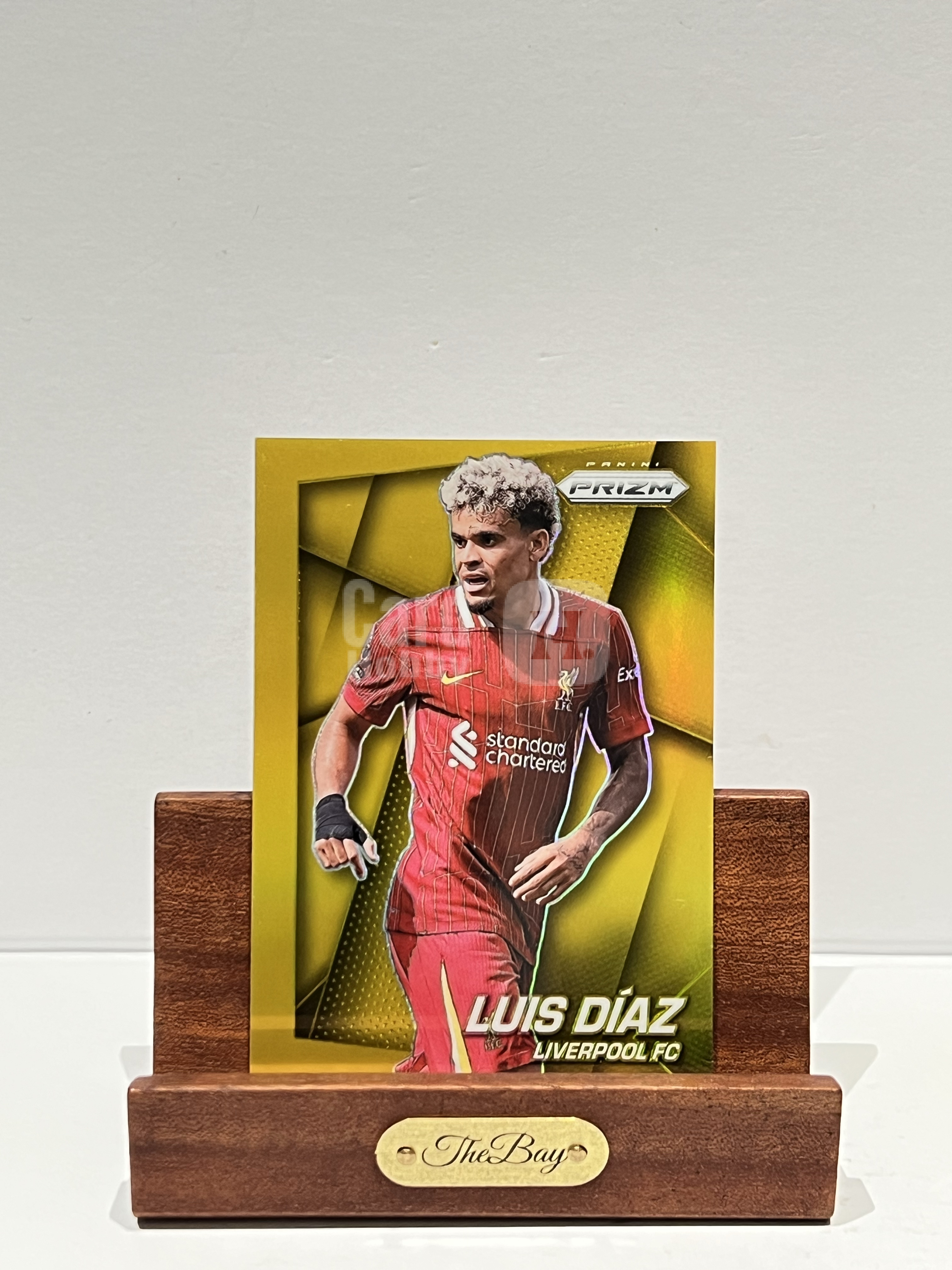 2024-25 Panini Prizm Luis Diaz【湾区拍档代卖】英超 PZ 路易斯 迪亚斯 迪亚兹 /10编 金折 折射 复古 闪回特卡 利物浦 拜仁 拜仁慕尼黑 哥伦比亚 卡品如图 HRd