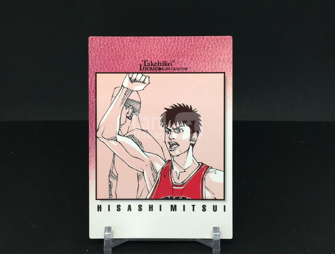 【DC拍卖】4.26CR7 【1998 万代 Carddass Masters 灌篮高手 井上雄彦原画收藏卡 #T4 HISASHI MITSUI 三井寿】