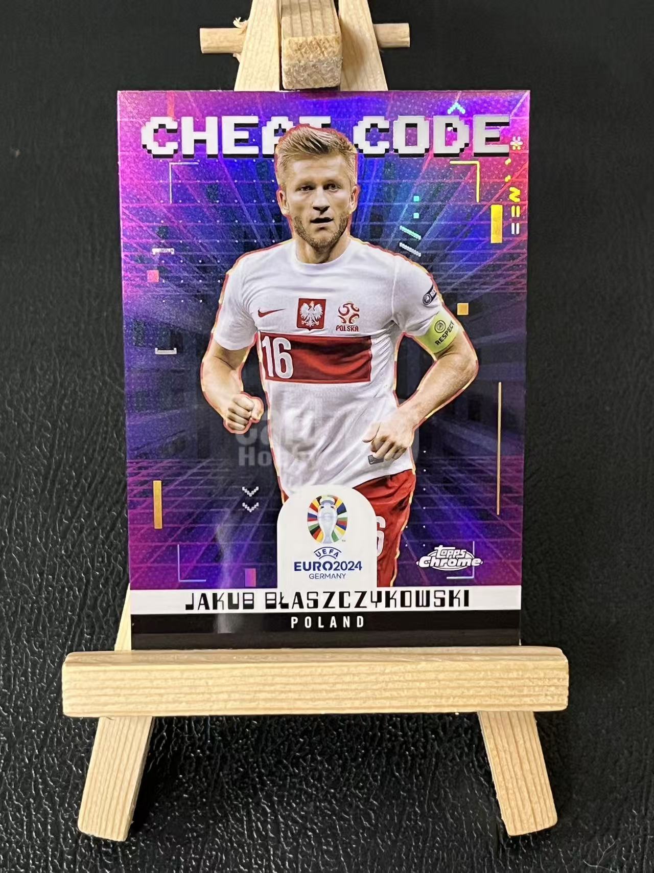 2024 Topps Chrome Jakub Blaszczykowski 布瓦什奇科夫斯基 特卡 波兰 银折 欧洲杯 实卡精美 卡品如图 LA-1