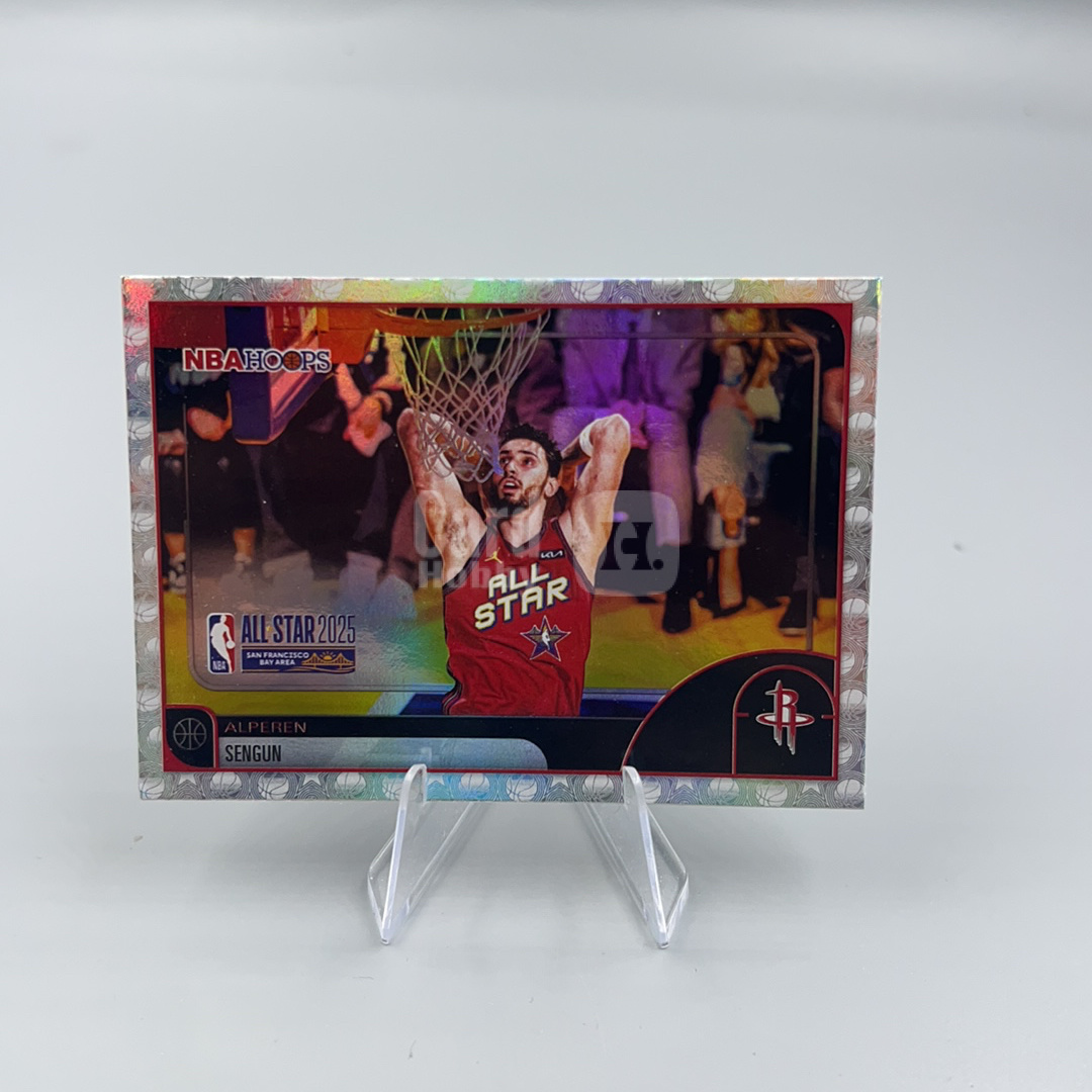 2025 Topps NBA Hoops All-Star Alperen Sengun 【顺丰速运 只合并不累计】topps all-star 申京 base P