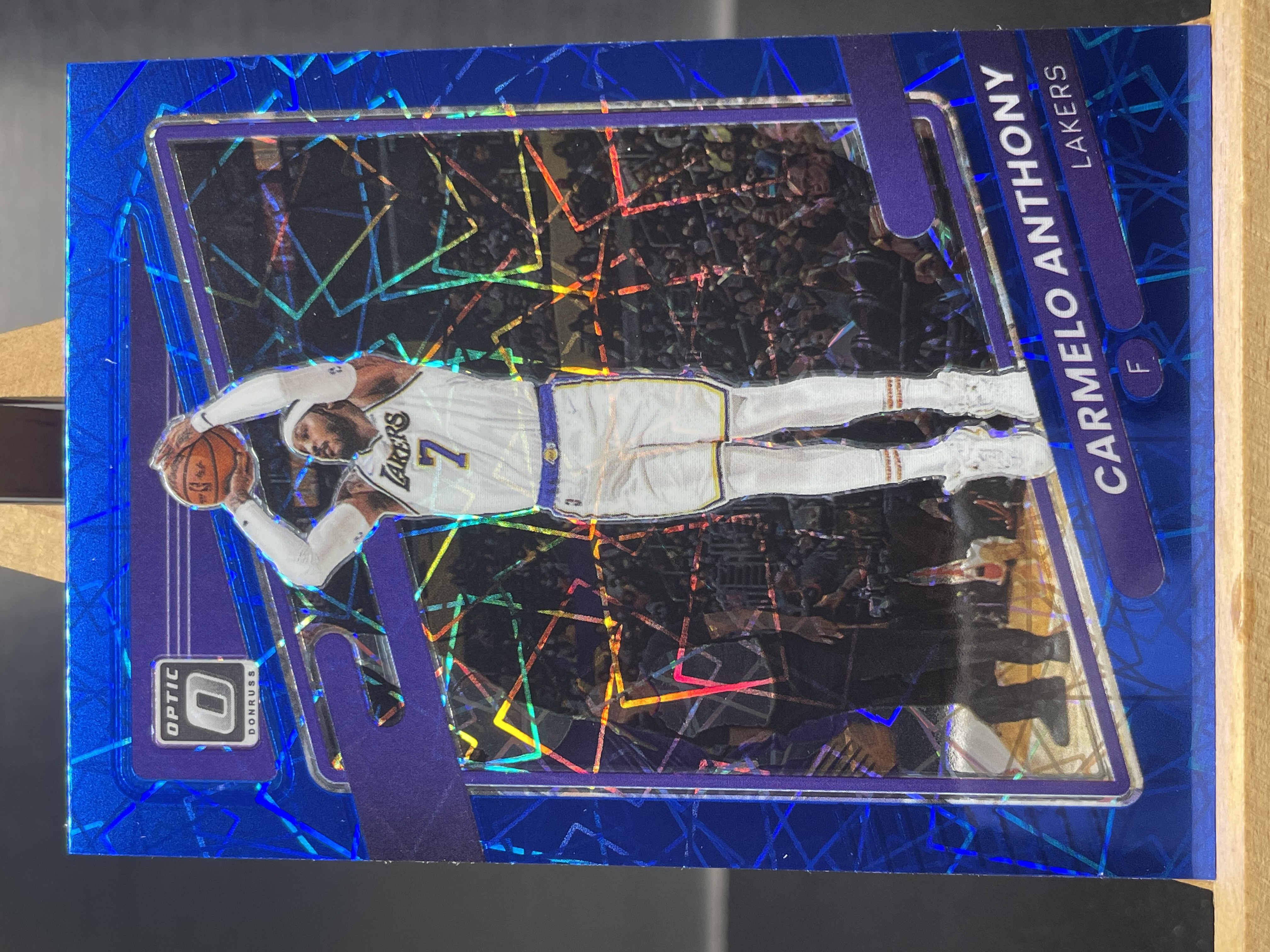 (A2) 2021-22 PANINI OPTIC 蓝镭射 甜瓜 卡梅隆 安东尼 湖人 实卡好看 收藏凑套必备 卡品如图 !!!