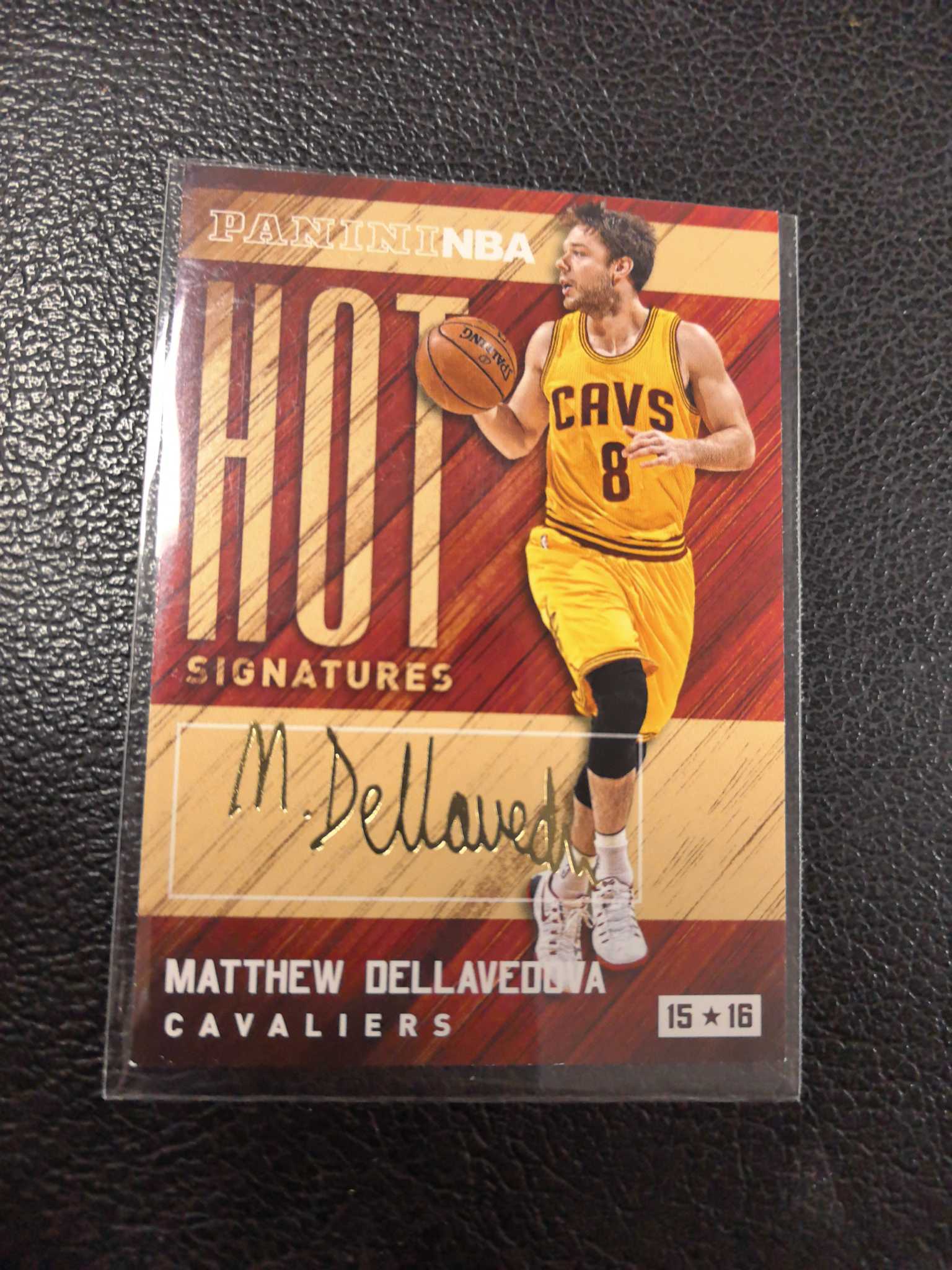 2015-16 德拉维多瓦 骑士 印签 签字 中雅图 panini 10-4