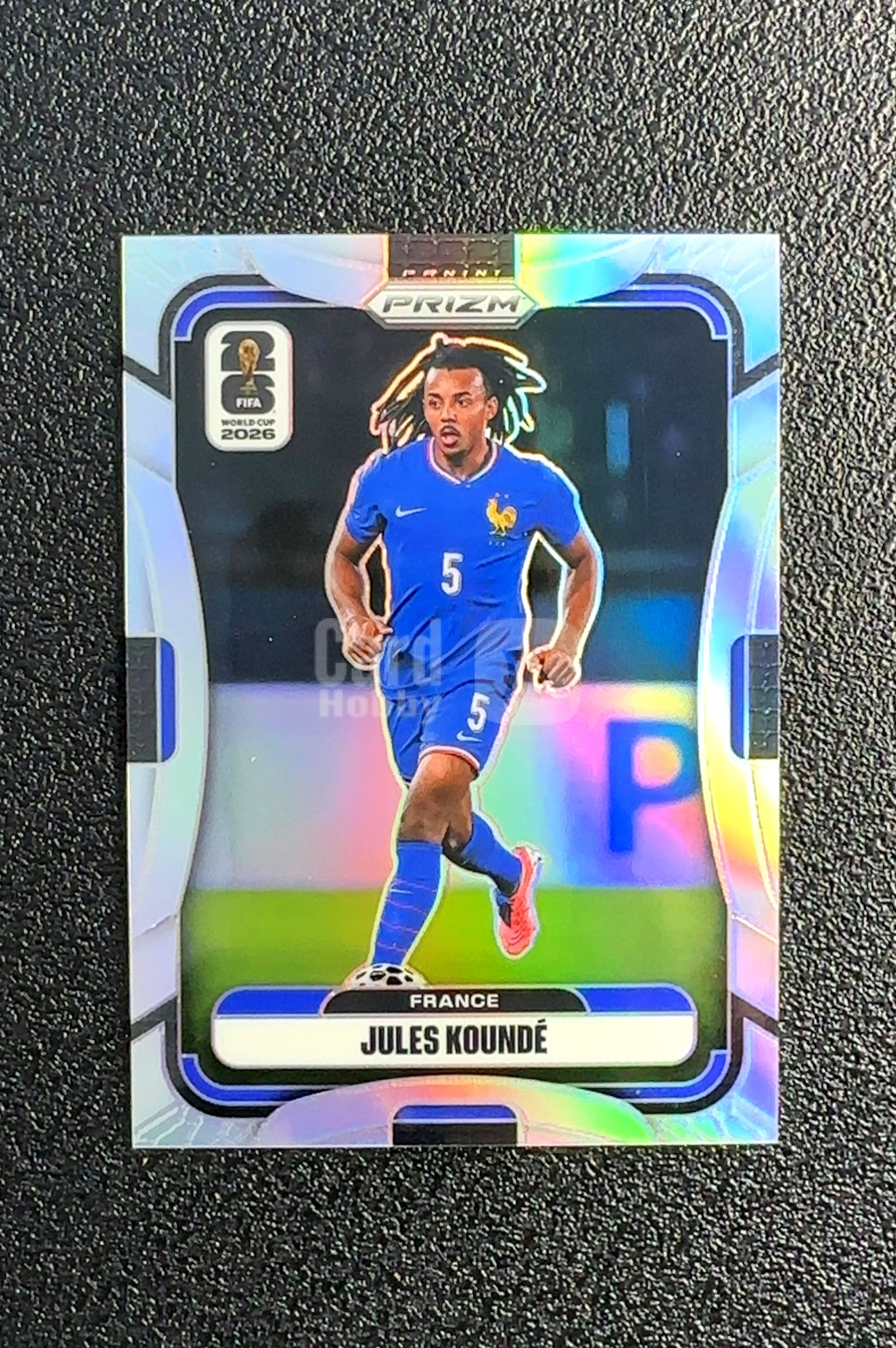 【岛屿拍卖】2026 Panini Prizm Jules Koundé 朱尔斯·孔德 银折 折射 卡品如图 高价值 #41 FRANCE 法国 0023#165