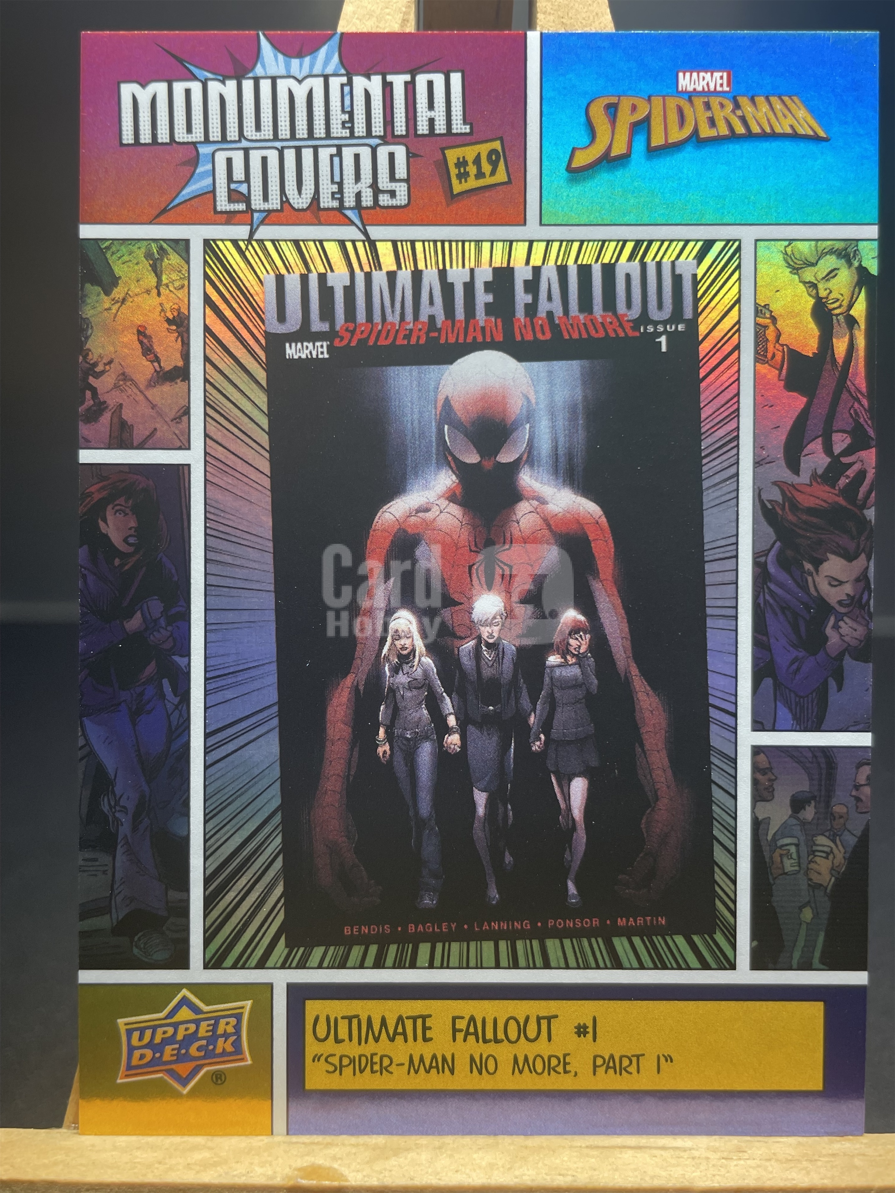 (B5) 2023 UPPER DECK 漫威 MARVEL 折射 封面 蜘蛛侠 收藏凑套必备 卡品如图!!!