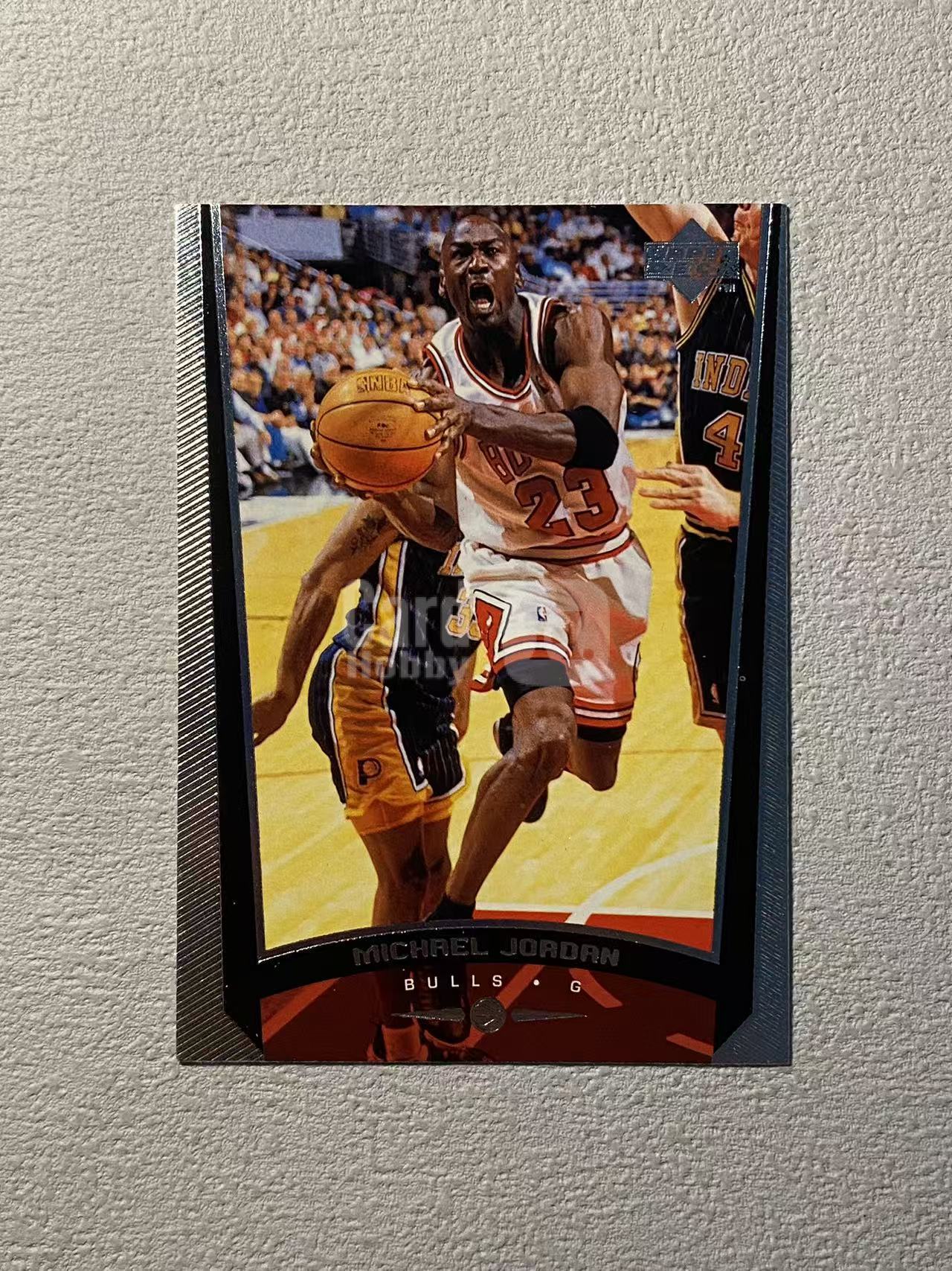1999 Upper Deck Upper Deck Michael Jordan ud 公牛 迈克尔 乔丹 篮球之神 ssp 特卡 大比例 稀有老卡 微瑕 专收必备