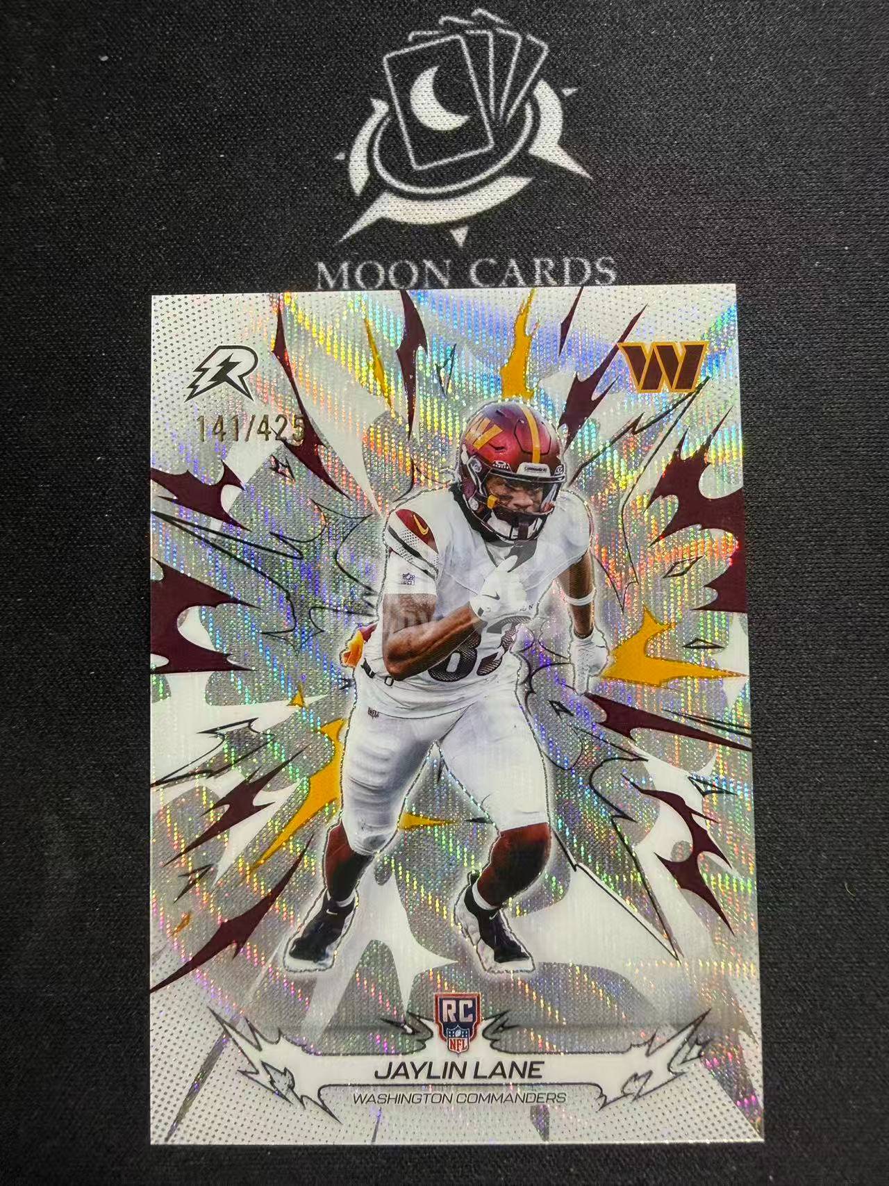 【梦卡拍卖】2026 Topps Resurgence 复兴 橄榄球 NFL Jaylin Lane 杰林・莱恩 新秀 425编 折射 细节如图 #Ci# 强宇宙