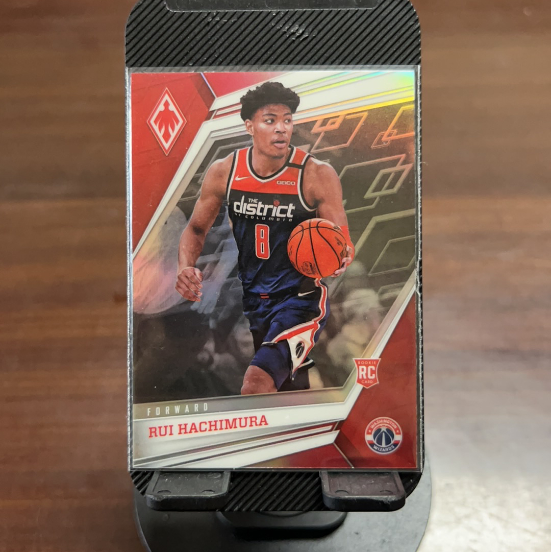 2019-20 Panini Chronicles Rui Hachimura RC 八村塁 编年史凤凰折射新秀特卡 银折 实卡美丽 专收凑套收藏必备 奇才客场8号球衣 湖人詹姆斯东契奇队友