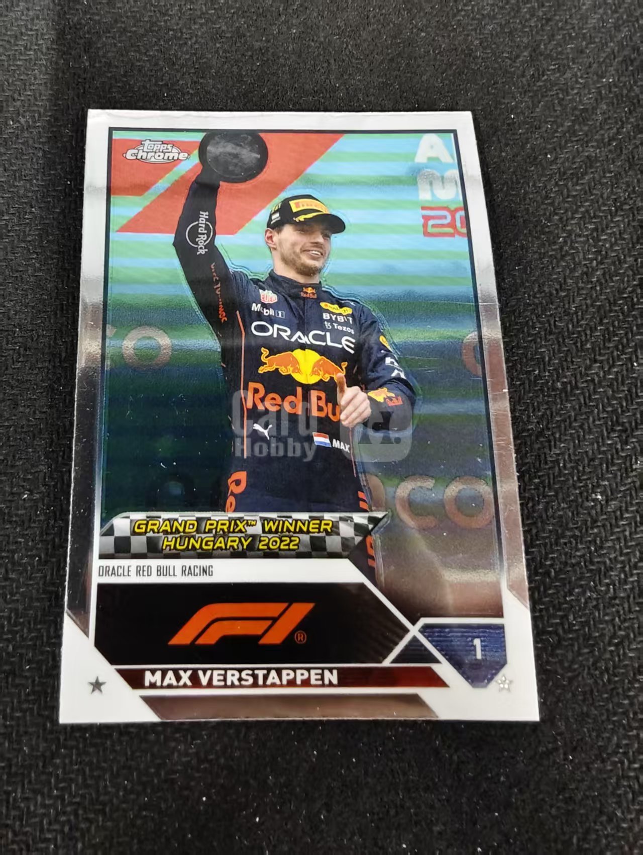 2023 Topps Chrome F1 Max Verstappen 维斯塔潘 红牛 划痕 边角瑕疵 #156