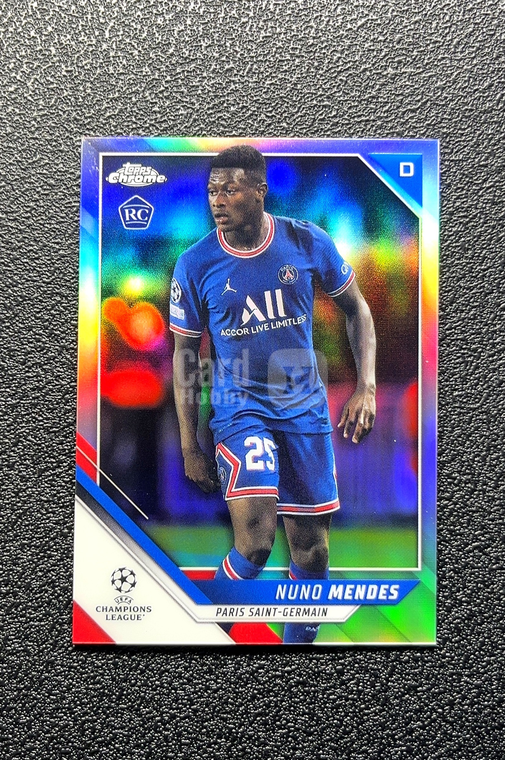 【小白1%代卖】2022 Topps Chrome RC 新秀 Nuno Mendes 努诺·门德斯 银折 折射 新秀 RC 卡品如图 高价值 #22 Paris 0013#307