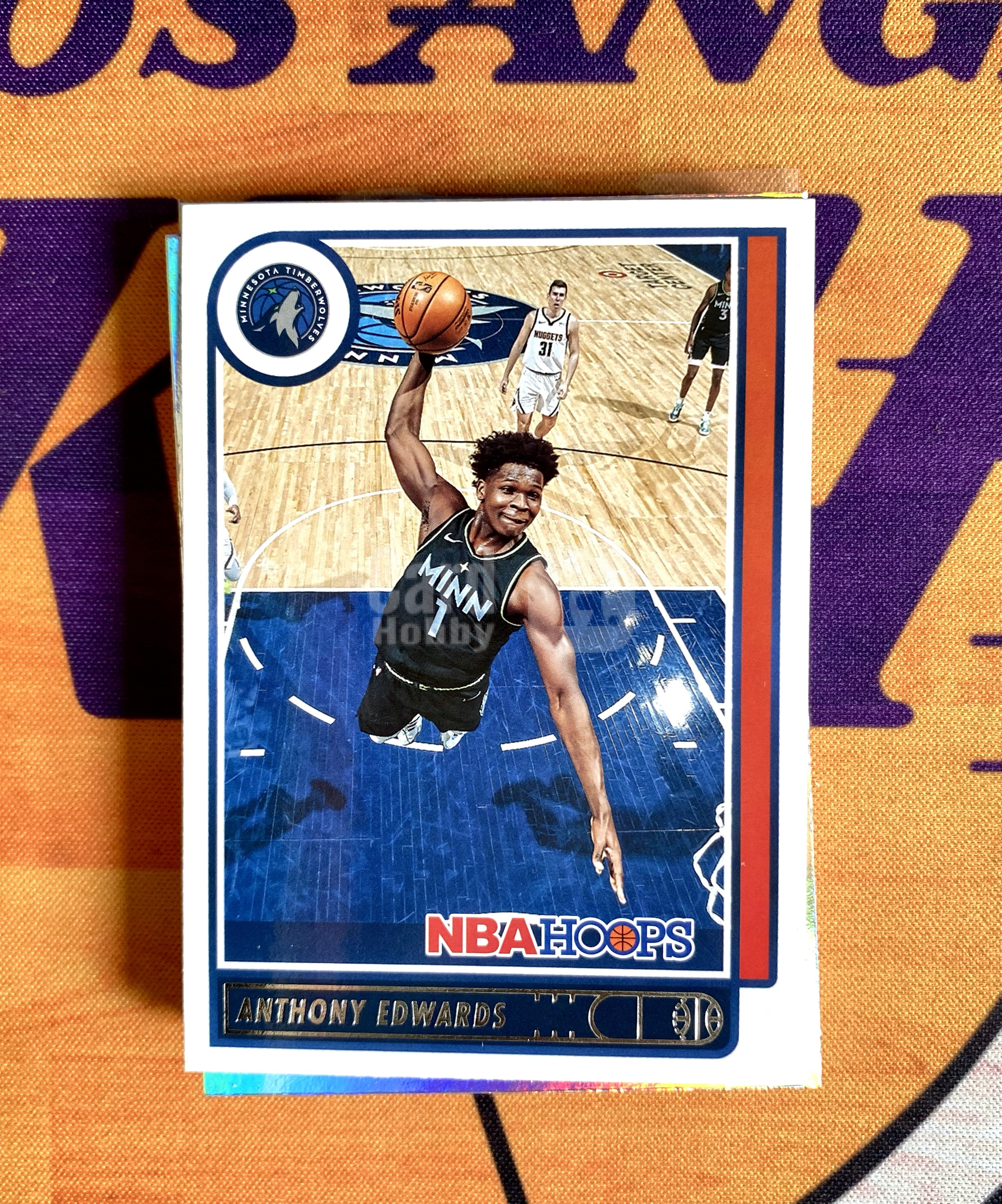 2024-25 Panini NBA Hoops Anthony Edwards 安东尼 爱德华兹 热门球员 凑套 专收必备 卡品如图 收藏佳品