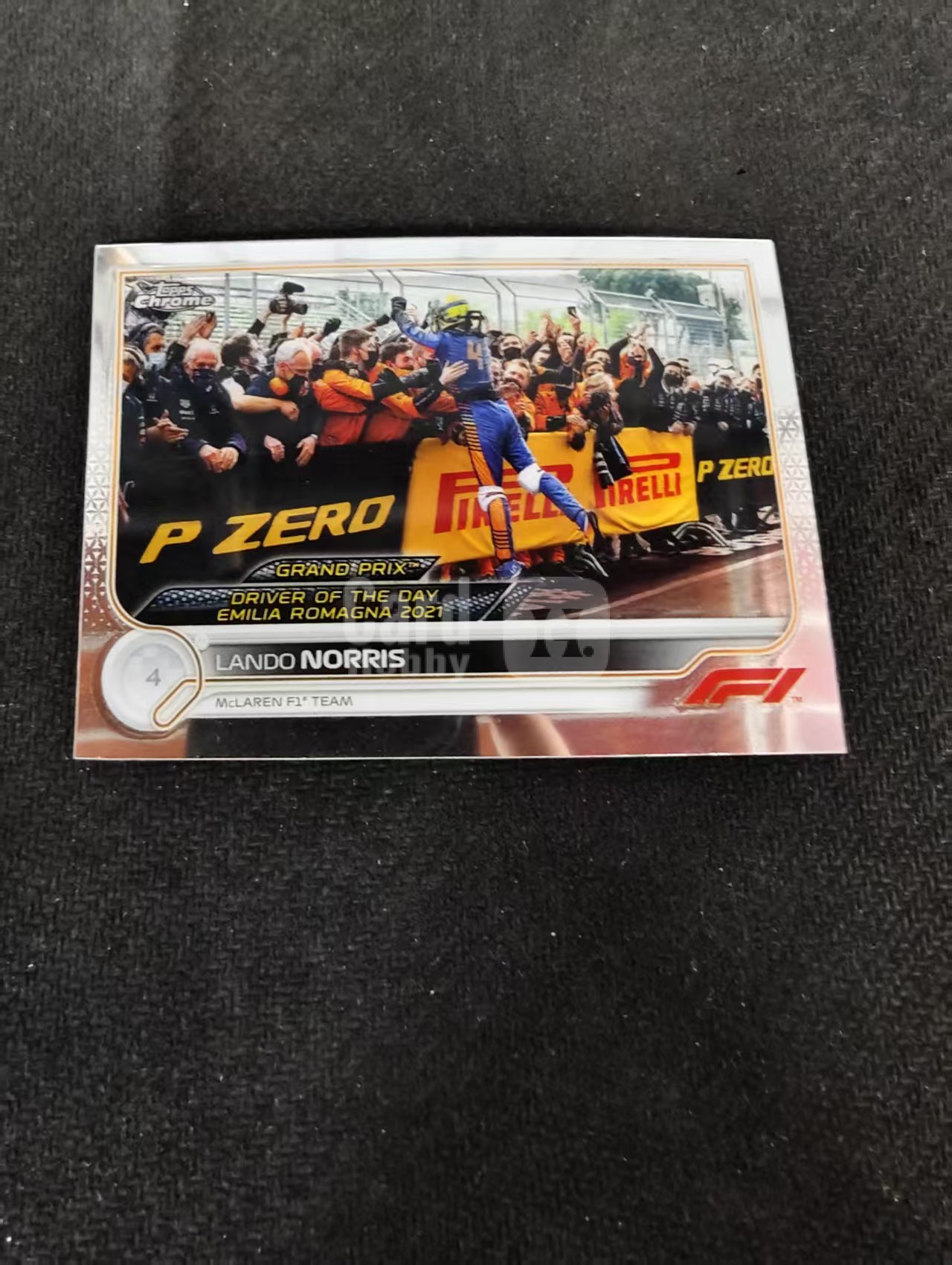 2022 Topps Chrome F1 Lando Norris 兰多 诺里斯 迈凯伦车队 划痕 边角瑕疵 #174
