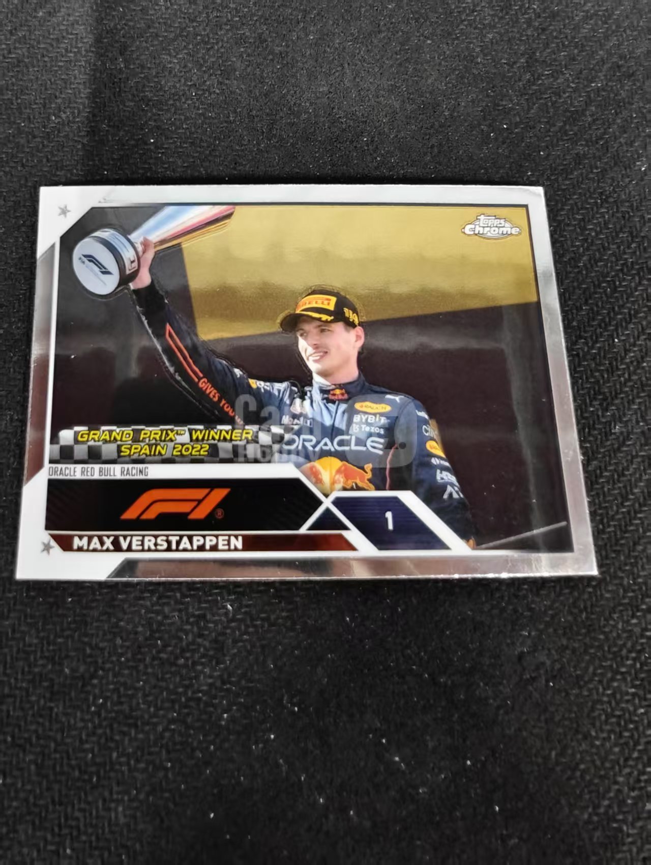2023 Topps Chrome F1 Max Verstappen 维斯塔潘 红牛 划痕 边角瑕疵 #149
