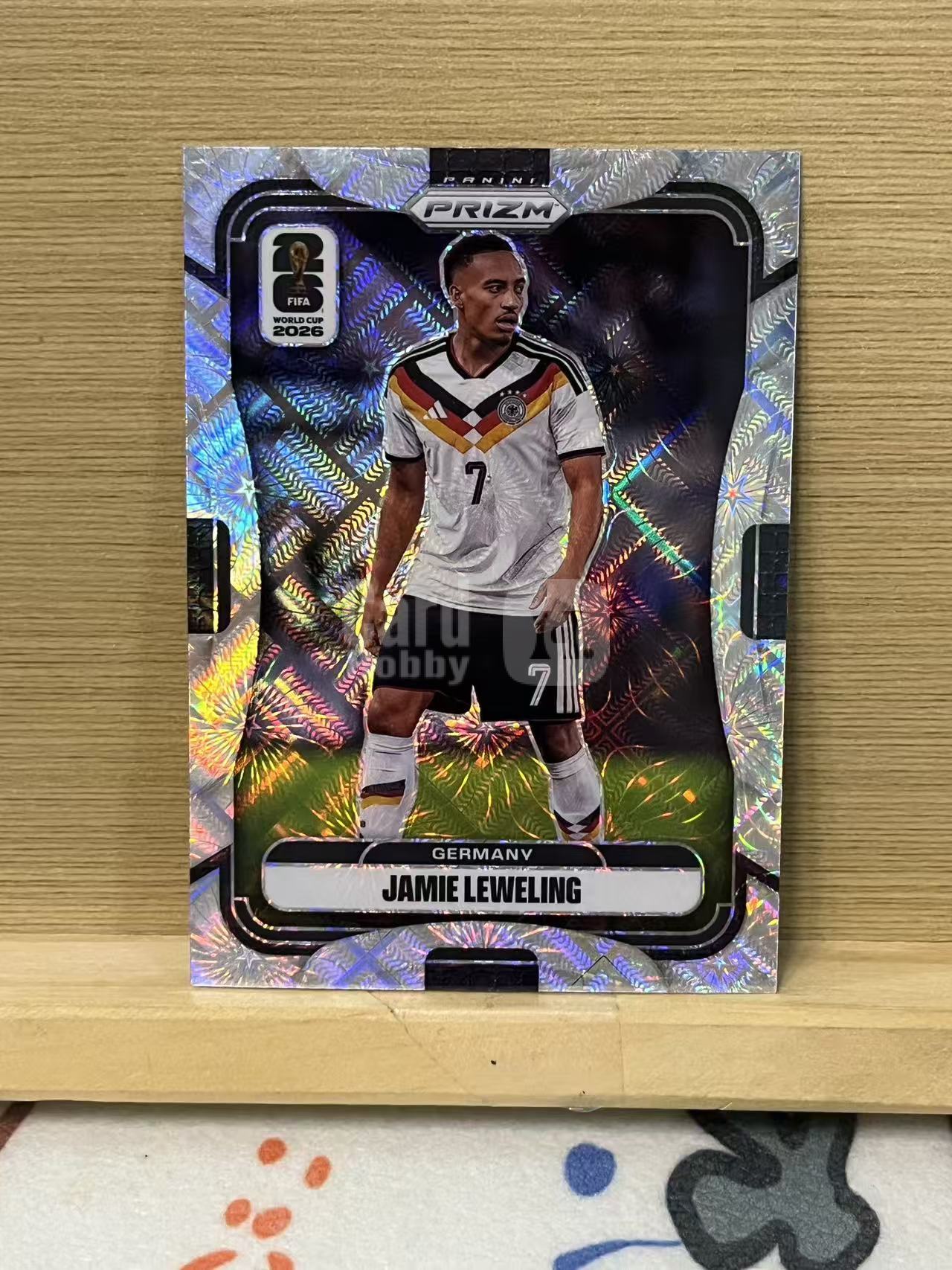 2026 Panini World Cup Prizm jamie leweling 杰米 勒威林 德国 烟花折 银折 世界杯 实卡精美 卡品如图 LA-1