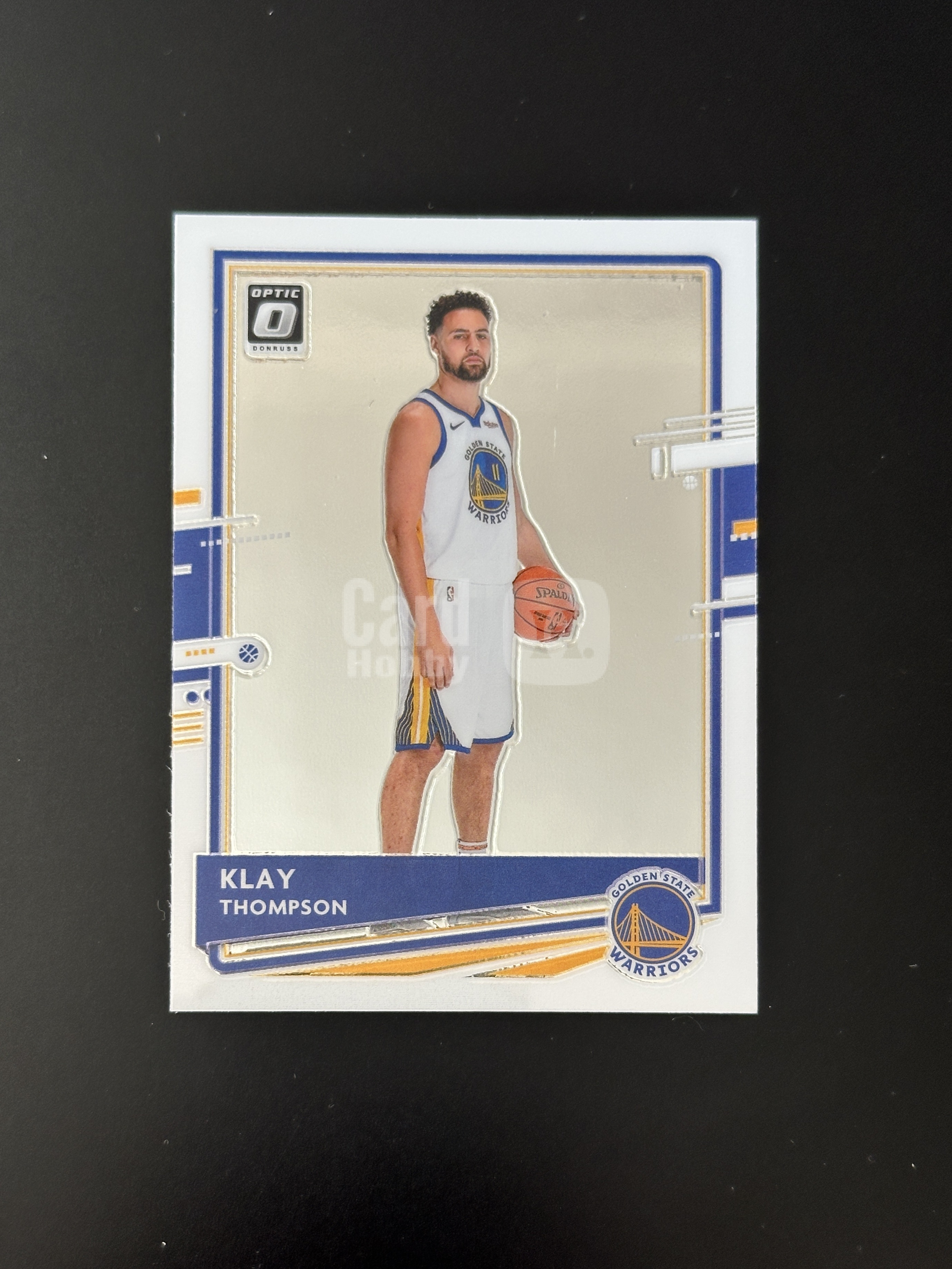 2020-21 Panini Donruss Optic Klay Thompson 杜蕾斯OP 勇士 克莱 汤普森 编号49 定妆照 水花兄弟 收藏必备 卡品如图