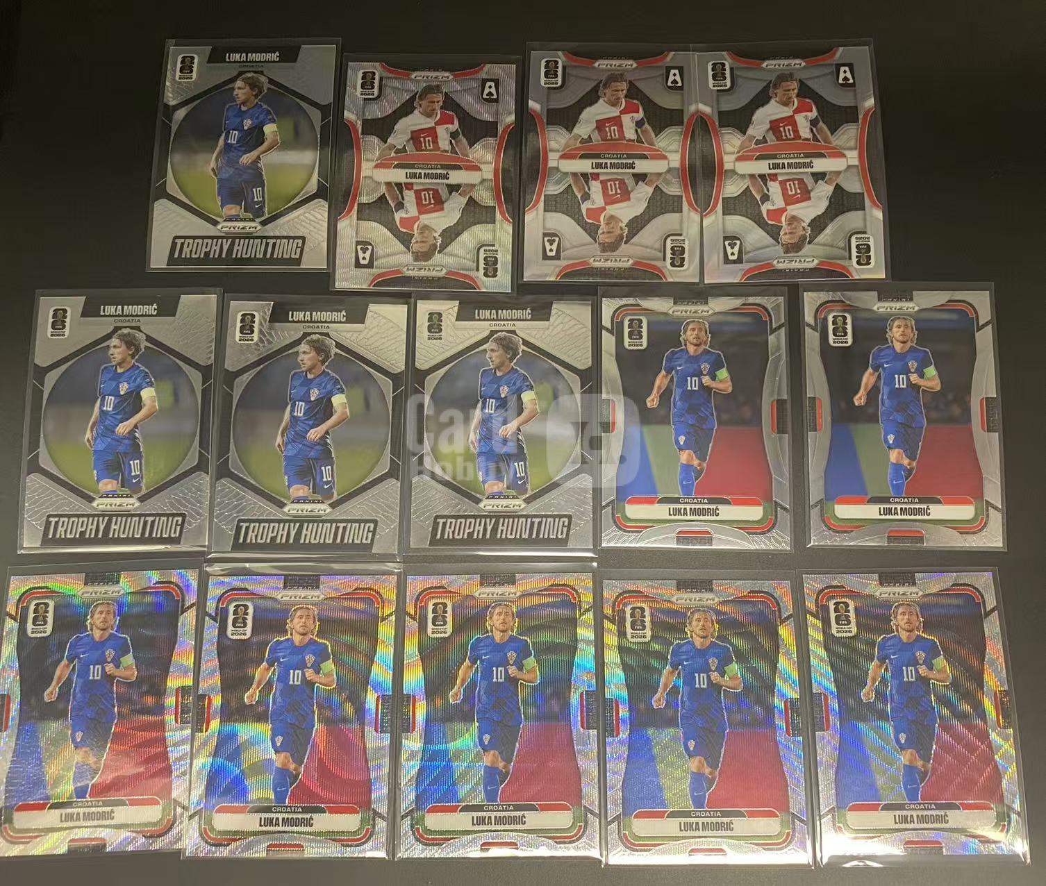 2026 【六六代卖】 Prizm Luka Modric 莫德里奇 克罗地亚 世界杯 银折 银波纹折射 Base 特卡 14张打包如图(擀面杖01)