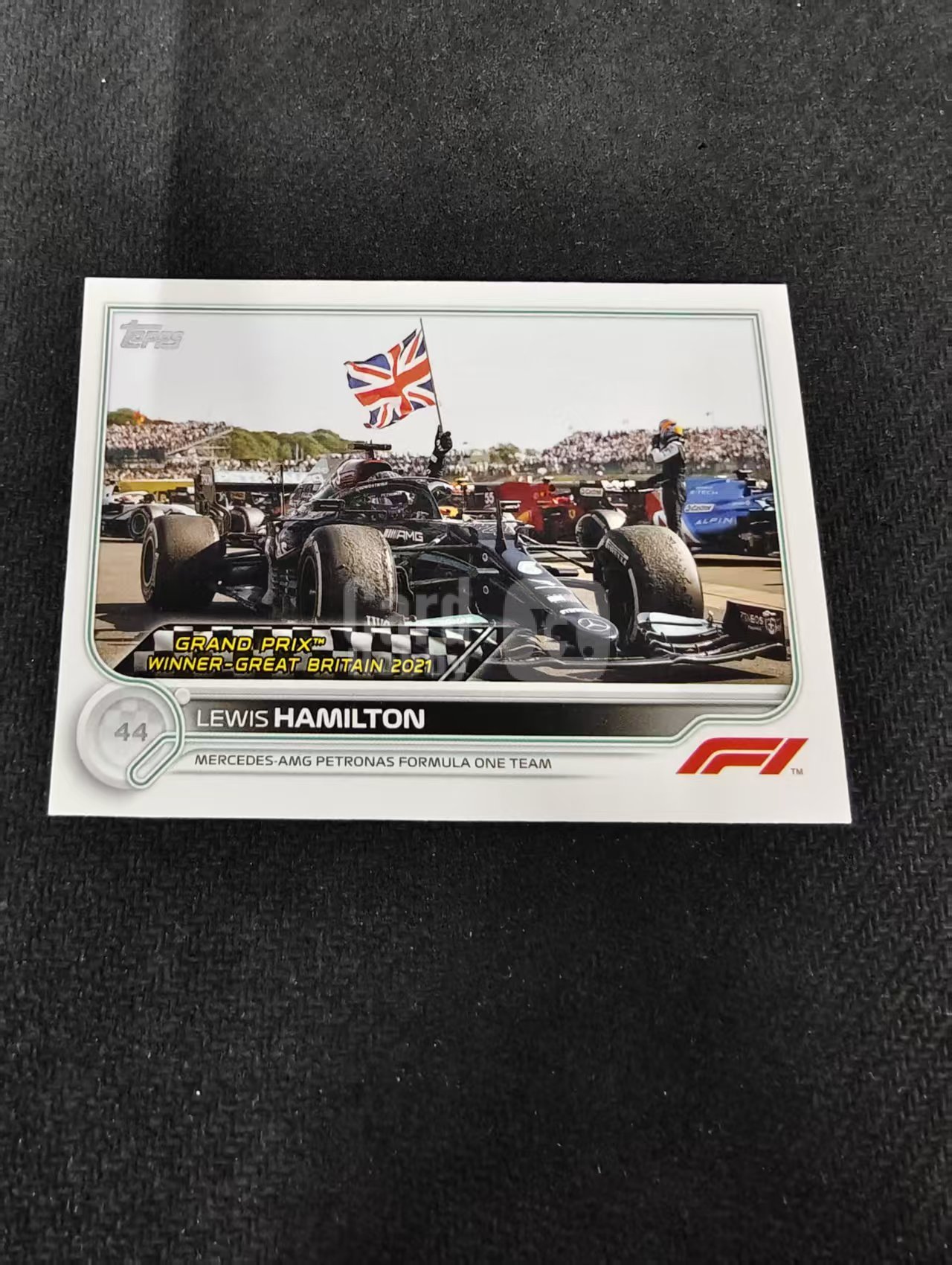 2022 Topps Chrome F1 Lewis Hamilton 刘易斯 汉密尔顿 AMG梅赛德斯奔驰 划痕 边角瑕疵 @160