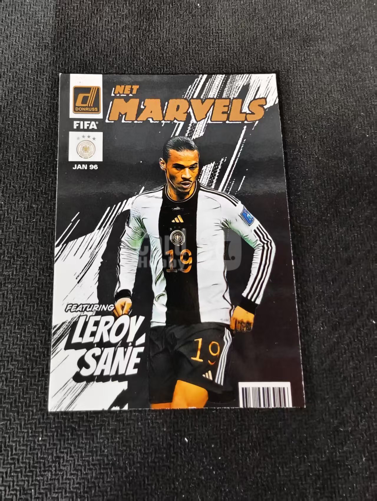 【可合并,不累计】2022-23 Panini Donruss Leroy Sané 萨内 拜仁 德国 漫威 超级英雄 特卡 杜蕾斯 划痕 边角瑕疵 #14