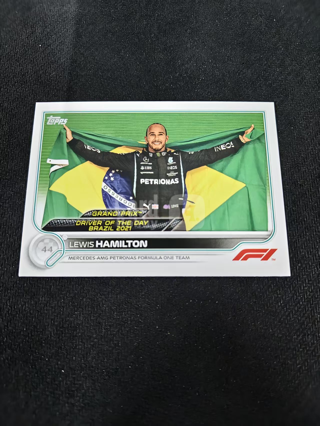 2022 Topps Chrome F1 Lewis Hamilton 刘易斯 汉密尔顿 AMG梅赛德斯奔驰 划痕 边角瑕疵 @190