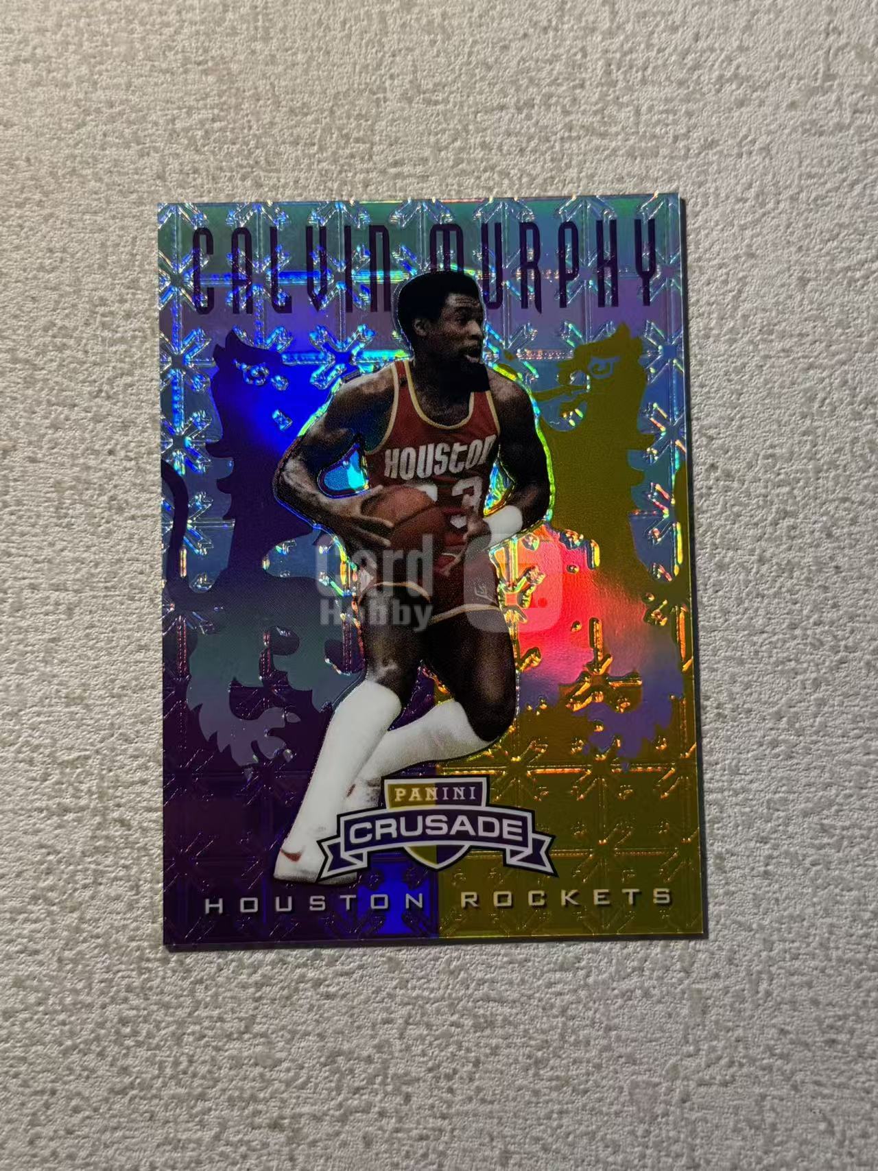 2012-13 Panini Crusade Calvin Murphy 十字军 火箭 名宿 凯尔文 墨菲 /49编 折射 sp 经典选图 收藏必备